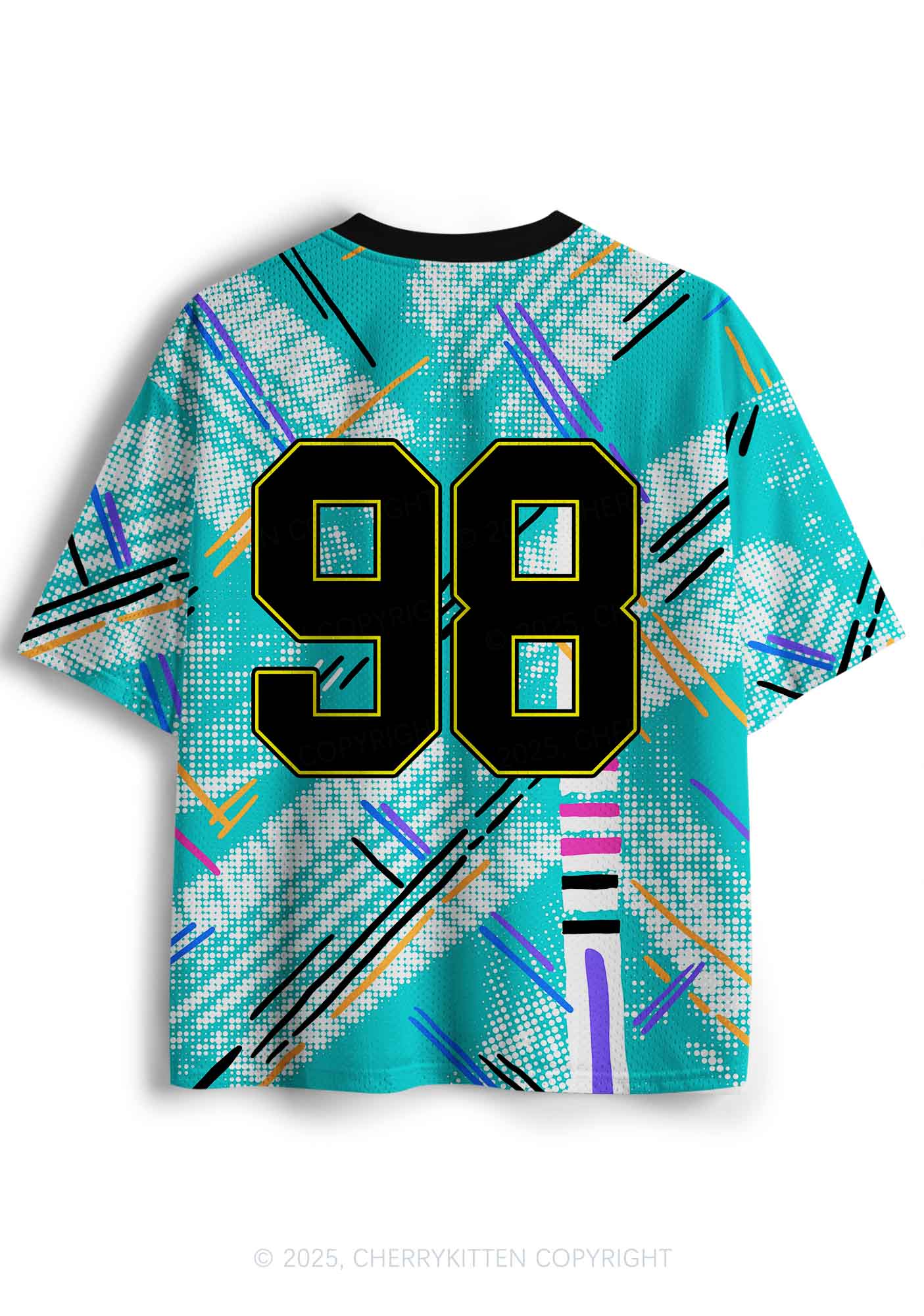 Custom Hit Him With Your Car Y2K Sport Jersey Shirts Cherrykitten - Image 2