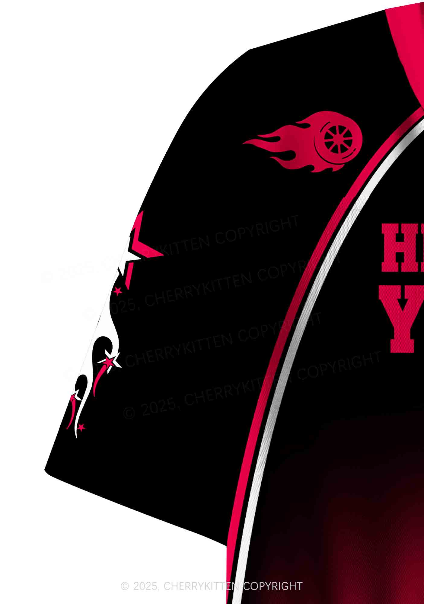 Custom Hit Him Y2K Crop Sport Jersey Shirts Cherrykitten - Image 5