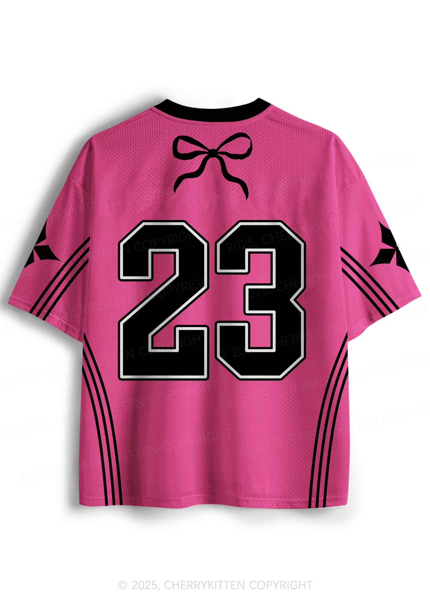 Custom Hit Me White Bunny Y2K Sport Jersey Shirts Cherrykitten - Image 2