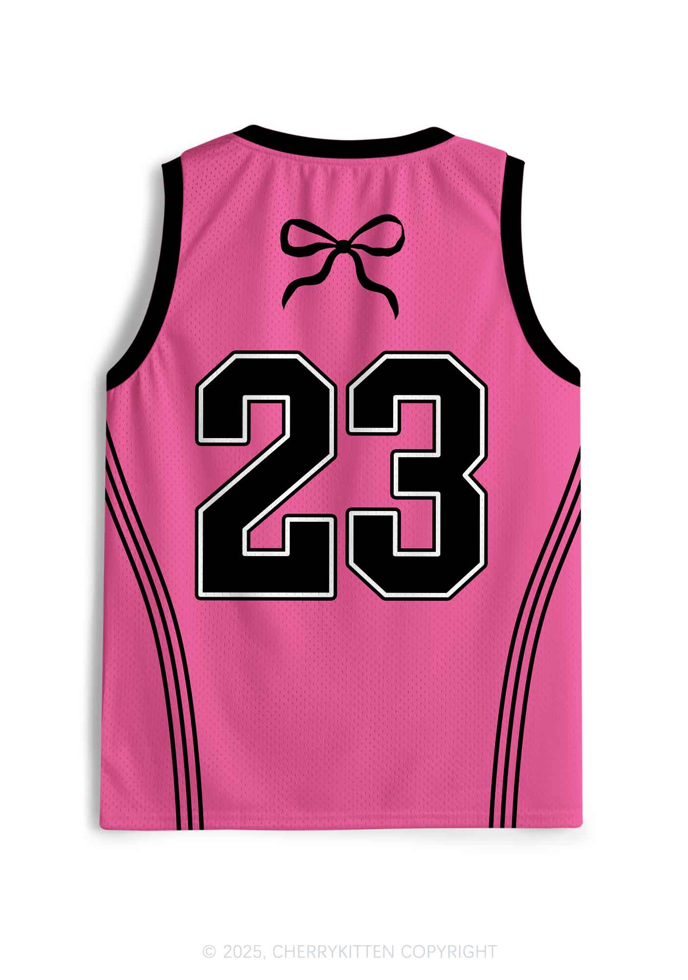 Custom Hit Me White Bunny Y2K Sport Jersey Tank Cherrykitten - Image 2