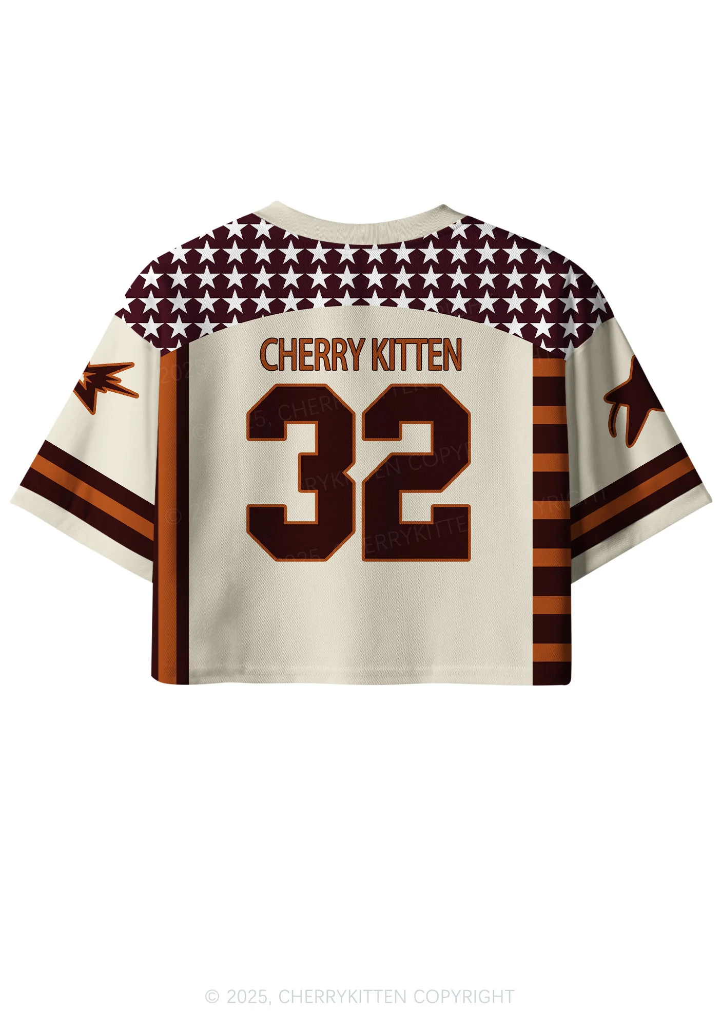 Custom Homophobia Gay Stars Pride Y2K Crop Sport Jersey Shirts Cherrykitten - Image 2