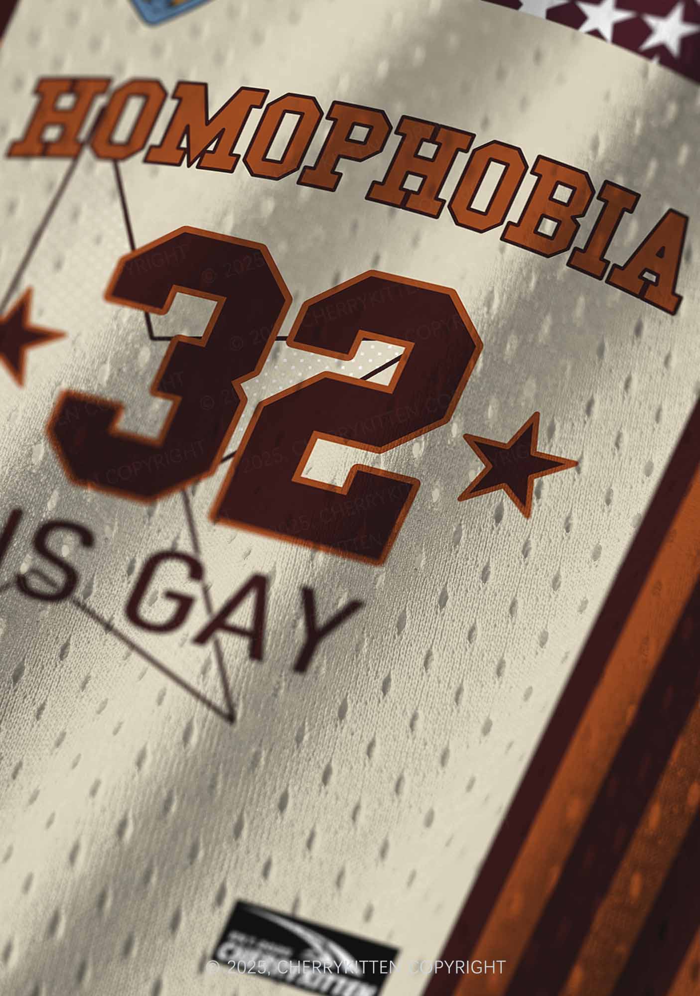 Custom Homophobia Gay Stars Pride Y2K Sport Jersey Tank Cherrykitten - Image 5