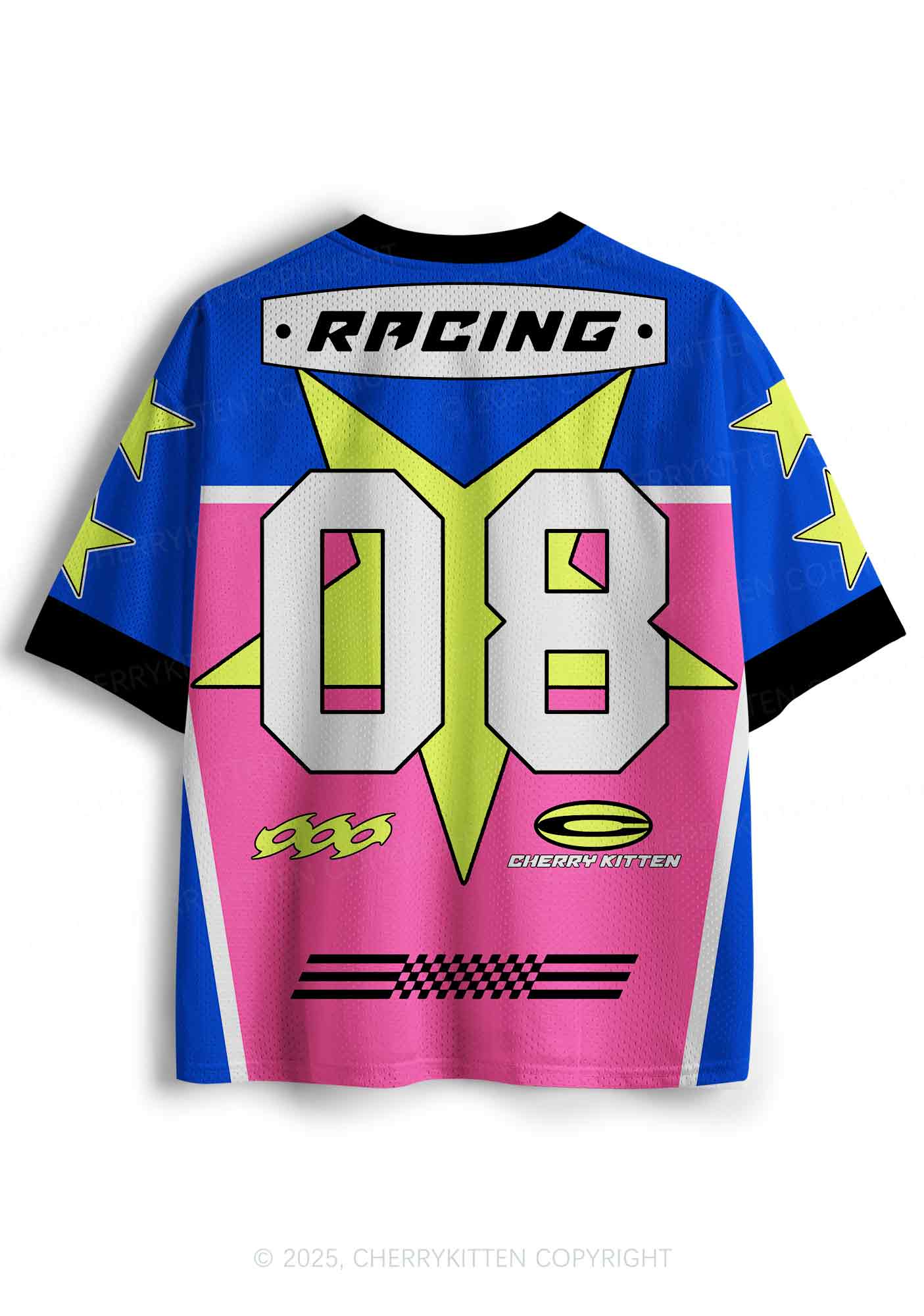 Custom Hope Your Abuser Dies Y2K Sport Jersey Shirts Cherrykitten - Image 3