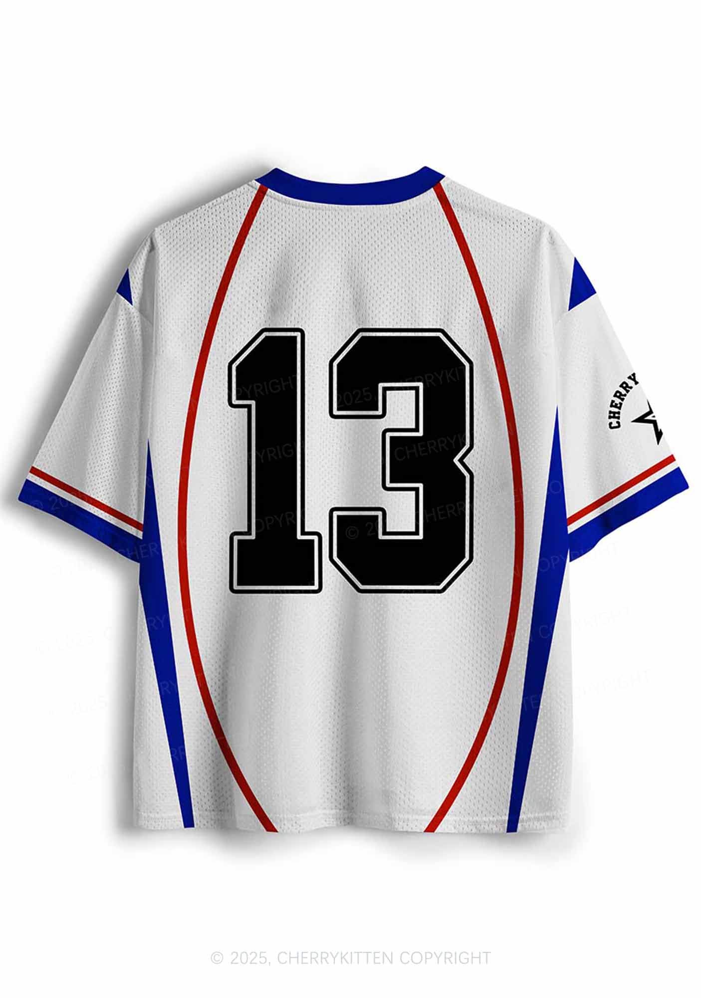 Custom Hot Girls Love Techno Y2K Sport Jersey Shirts Cherrykitten - Image 3