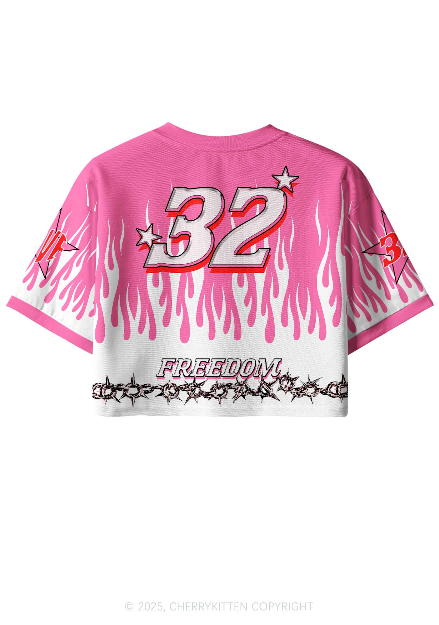 Custom Hot Mxxf Y2K Crop Sport Jersey Shirts Cherrykitten - Image 2