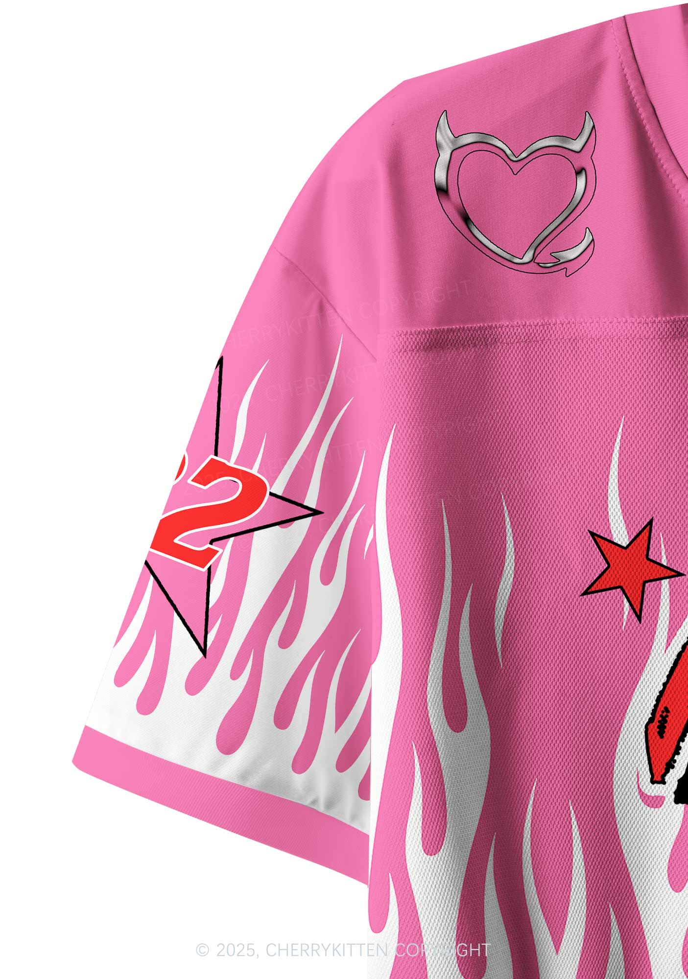 Custom Hot Mxxf Y2K Crop Sport Jersey Shirts Cherrykitten - Image 5