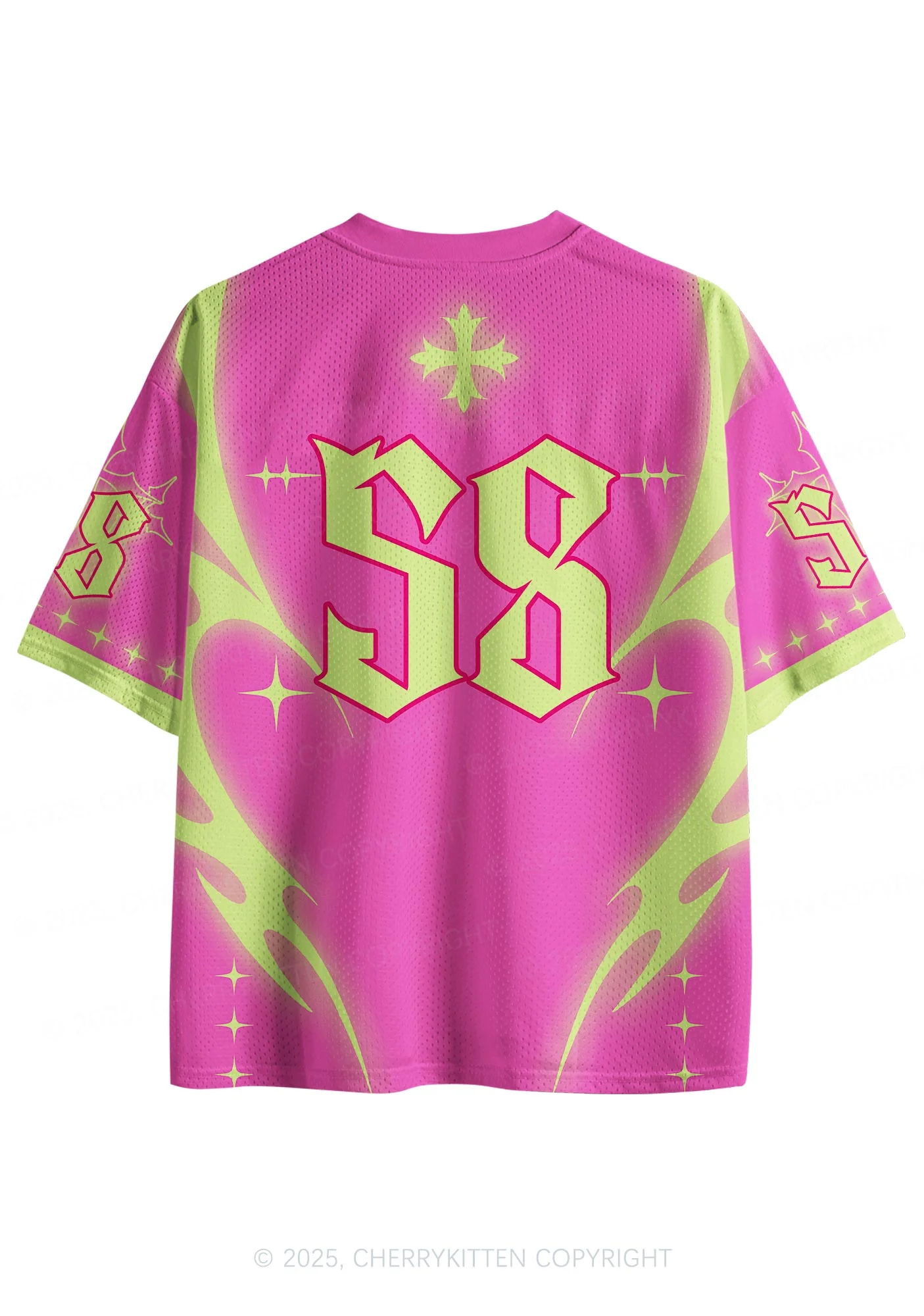 Custom Hot Pink Cxxt Y2K Sport Jersey Shirts Cherrykitten - Image 2