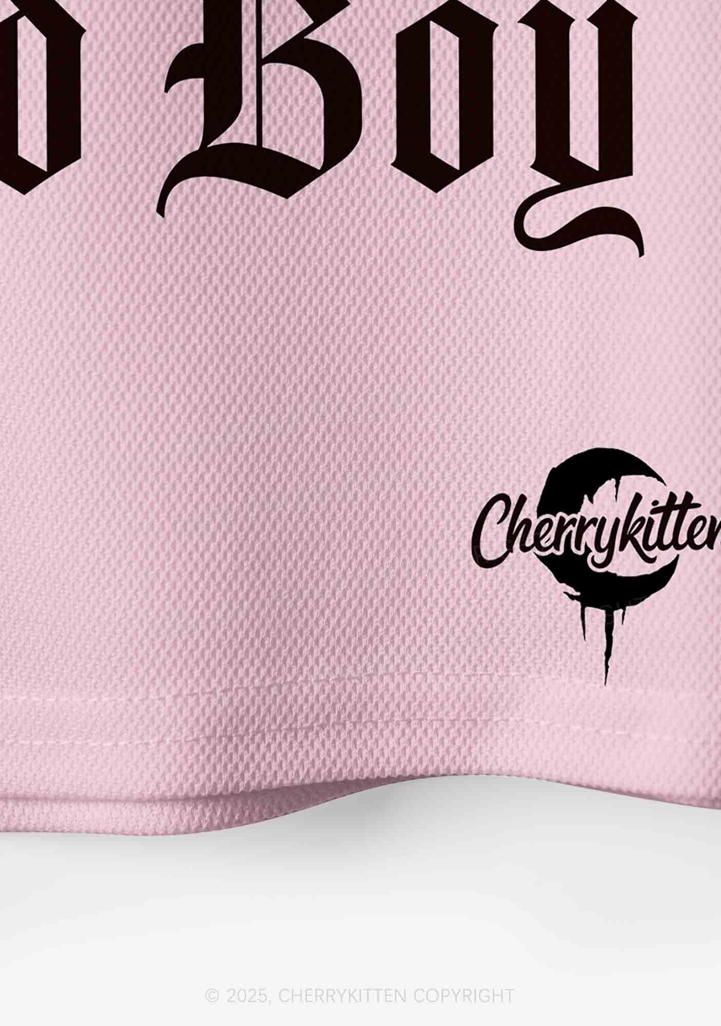 Custom I Am A Good Boy Y2K Crop Sport Jersey Shirts Cherrykitten - Image 5