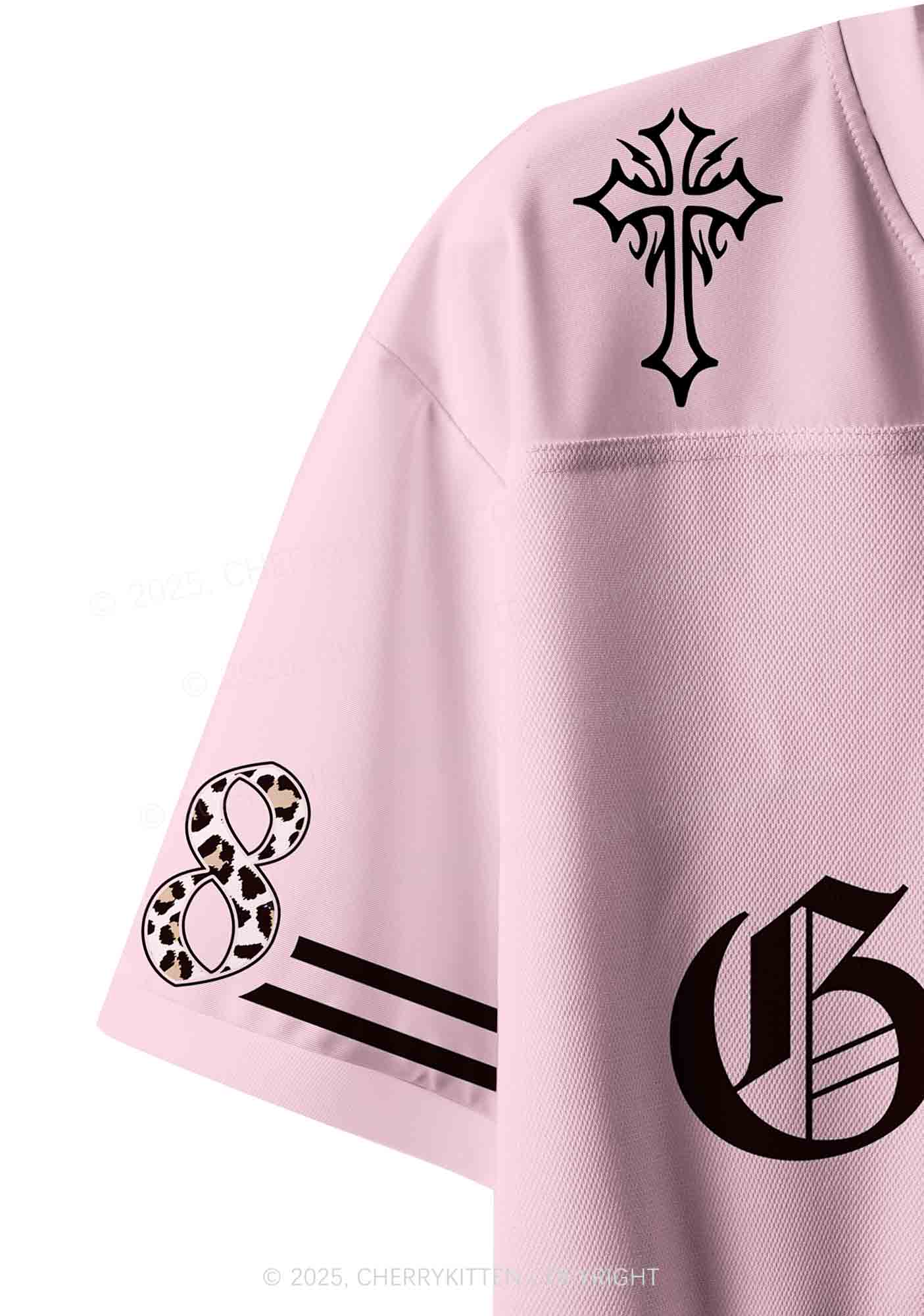Custom I Am A Good Boy Y2K Crop Sport Jersey Shirts Cherrykitten - Image 6