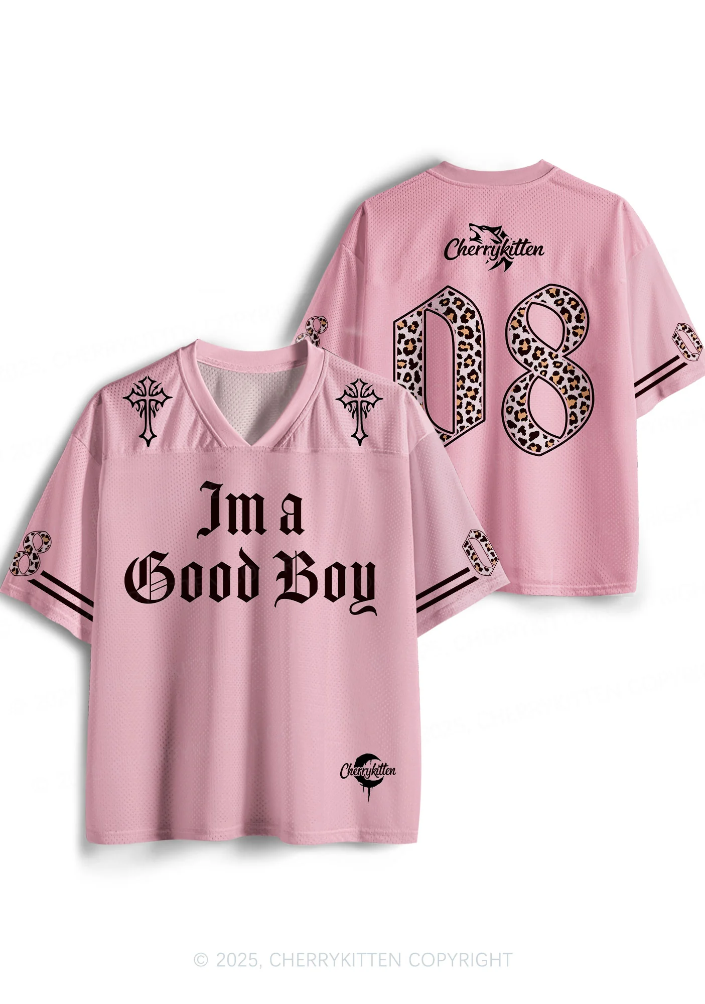 Custom I Am A Good Boy Y2K Sport Jersey Shirts Cherrykitten - Image 3
