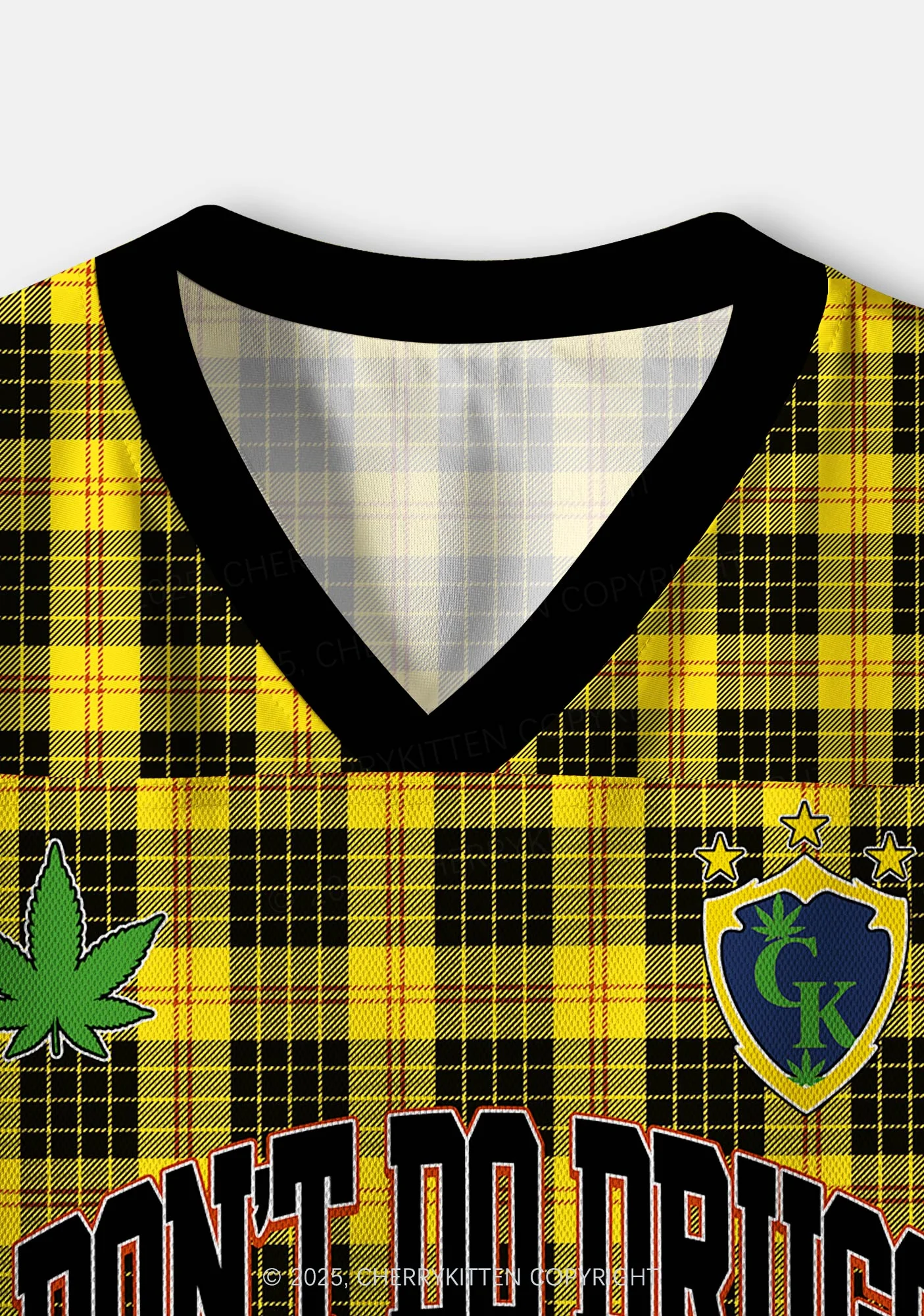 Custom I Am Drxg Y2K Crop Sport Jersey Shirts Cherrykitten - Image 3