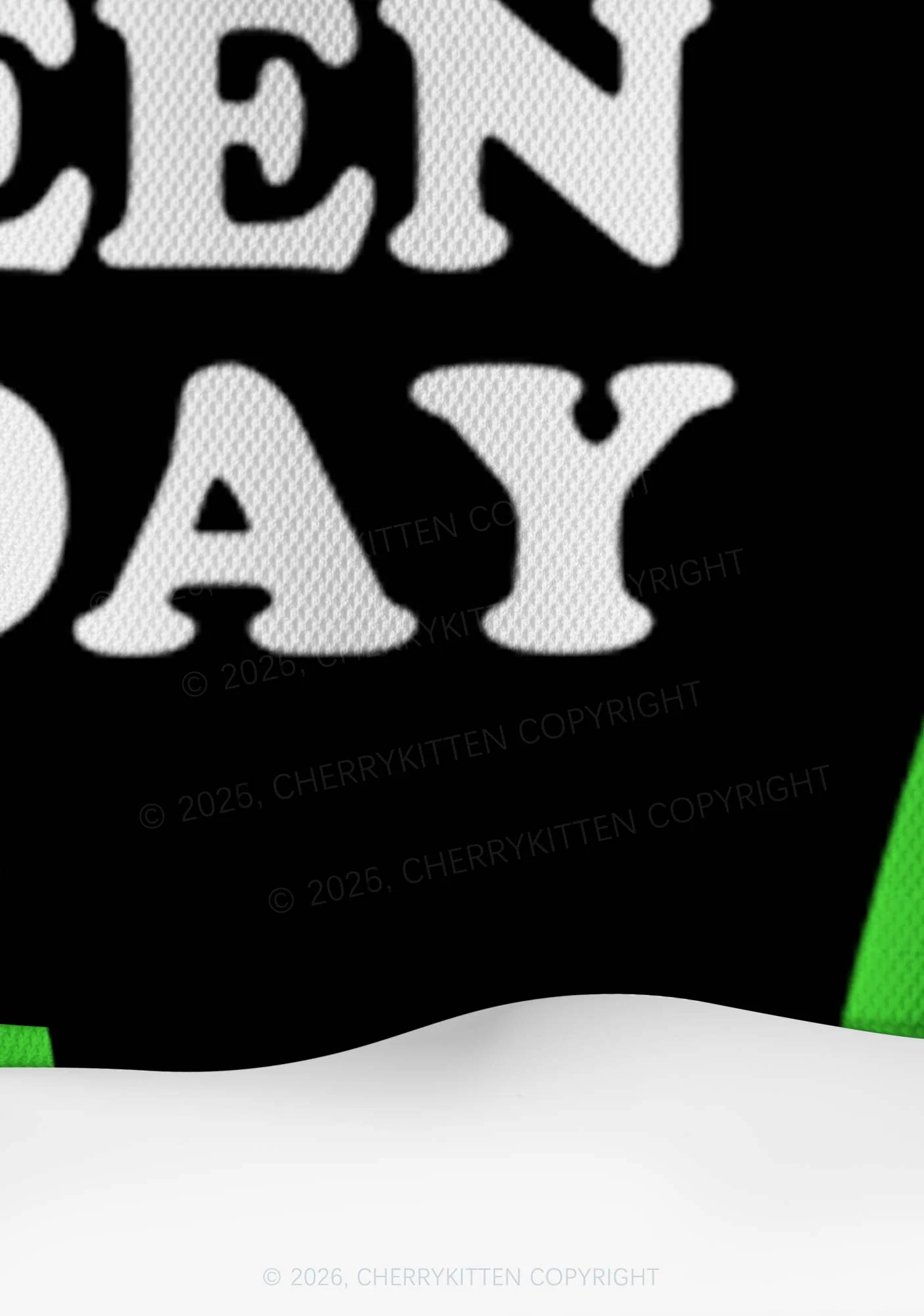 Custom I Cxm Green Today St Patricks Y2K Crop Sport Jersey Shirts Cherrykitten - Image 6