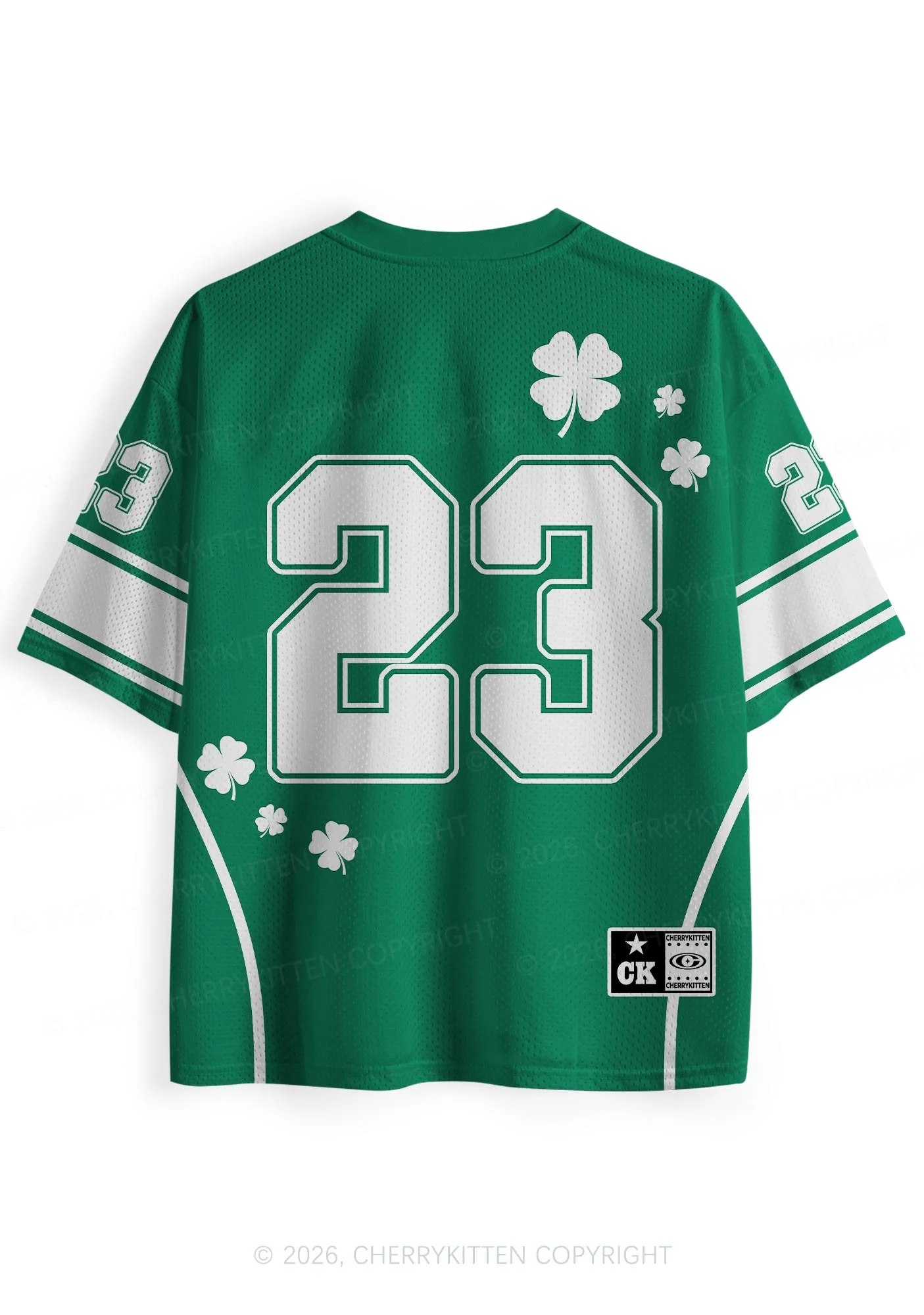 Custom I Love Irish Boys St Patricks Y2K Sport Jersey Shirts Cherrykitten - Image 3