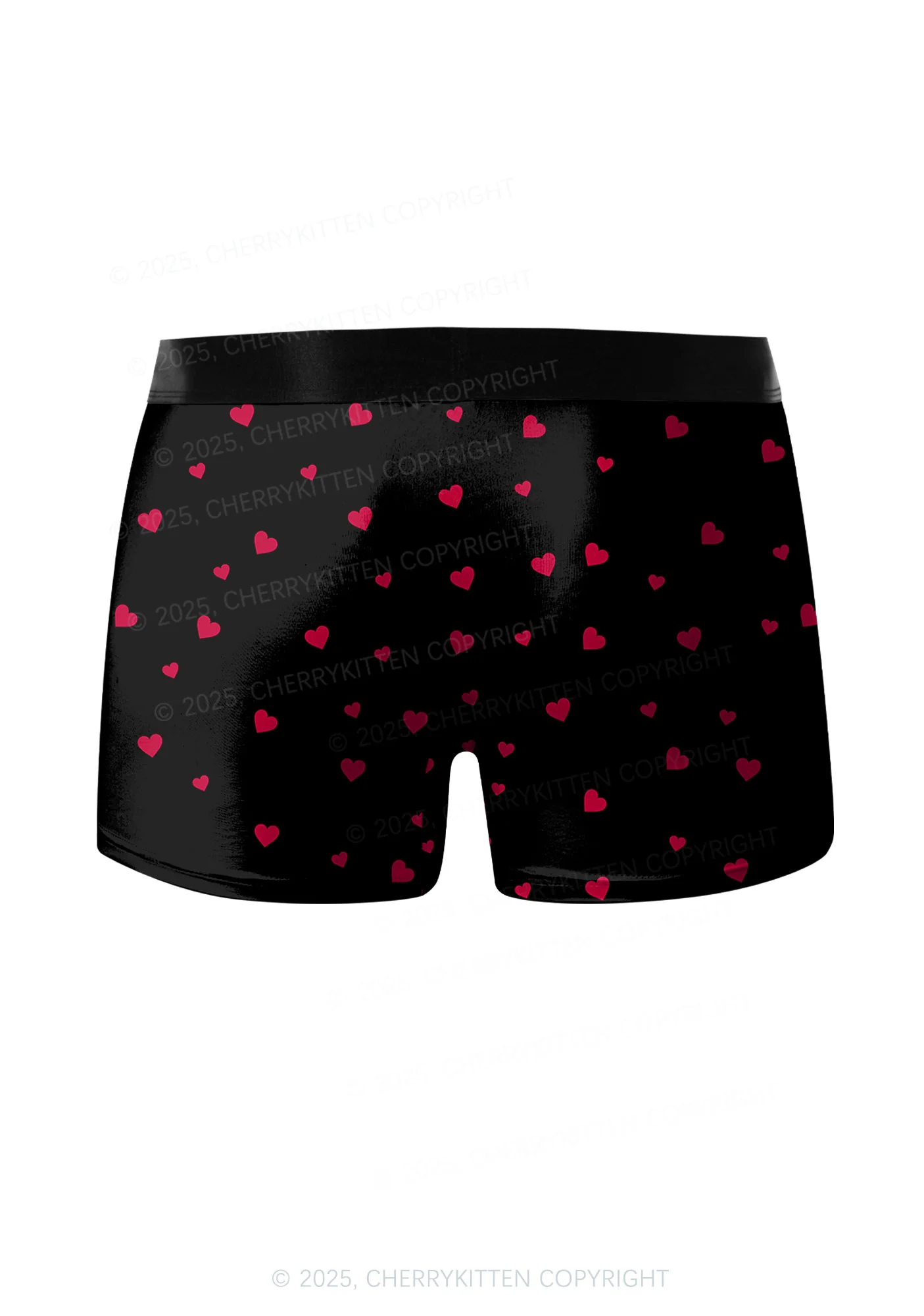 Custom I Love My GF BF Valentine's Day Y2K Print Couples Boxer Thong Set Cherrykitten - Image 5