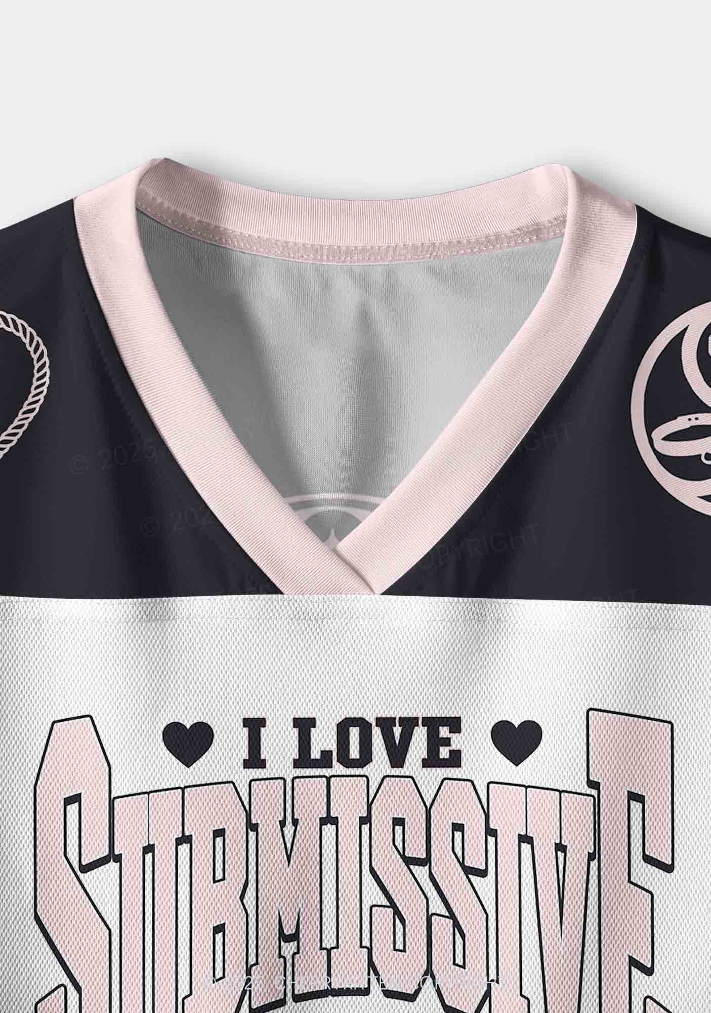 Custom I Love S Boys Y2K Crop Sport Jersey Shirts Cherrykitten - Image 3