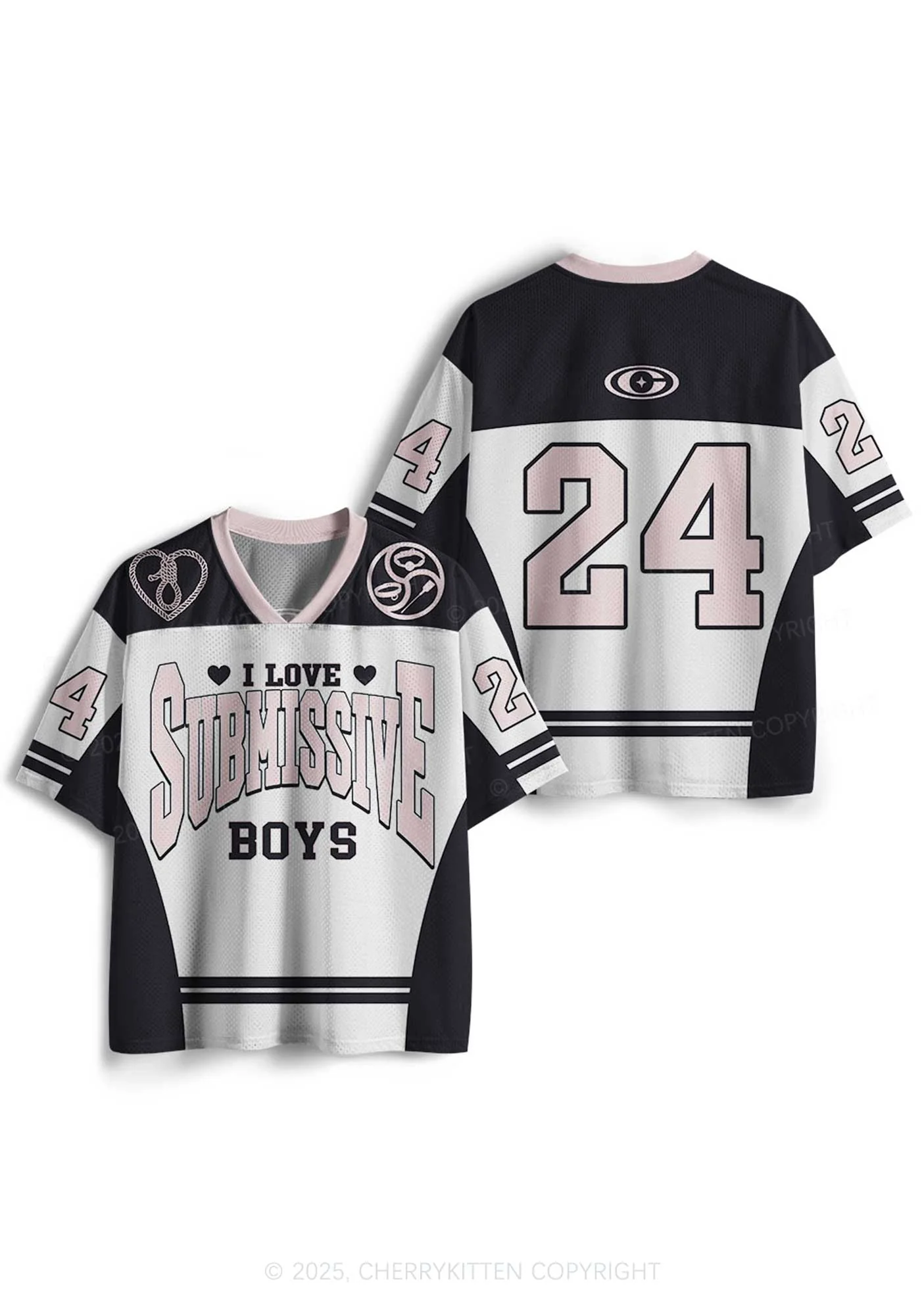 Custom I Love S Boys Y2K Sport Jersey Shirts Cherrykitten - Image 4