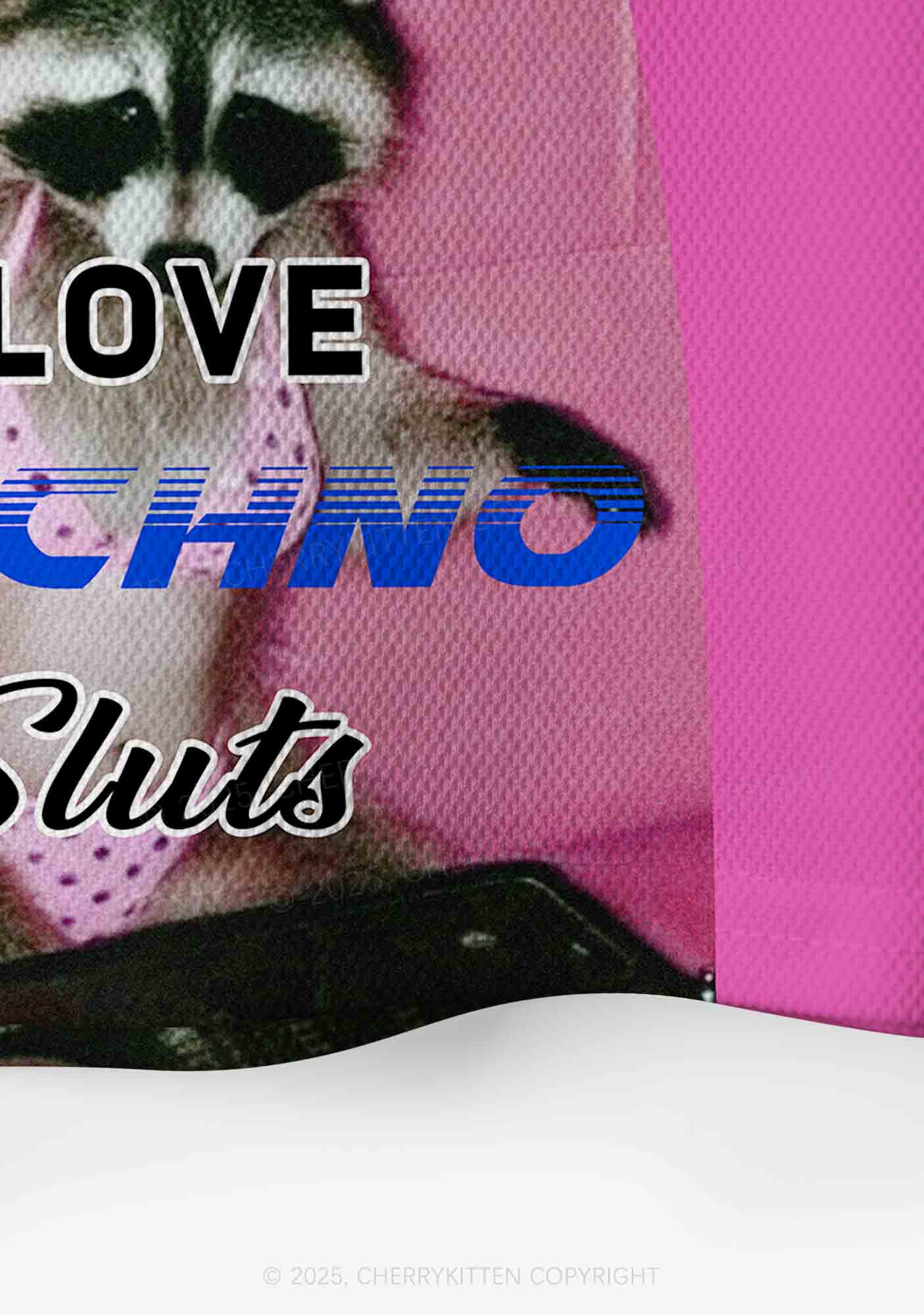 Custom I Love Techno Slxts Y2K Crop Sport Jersey Shirts Cherrykitten - Image 5