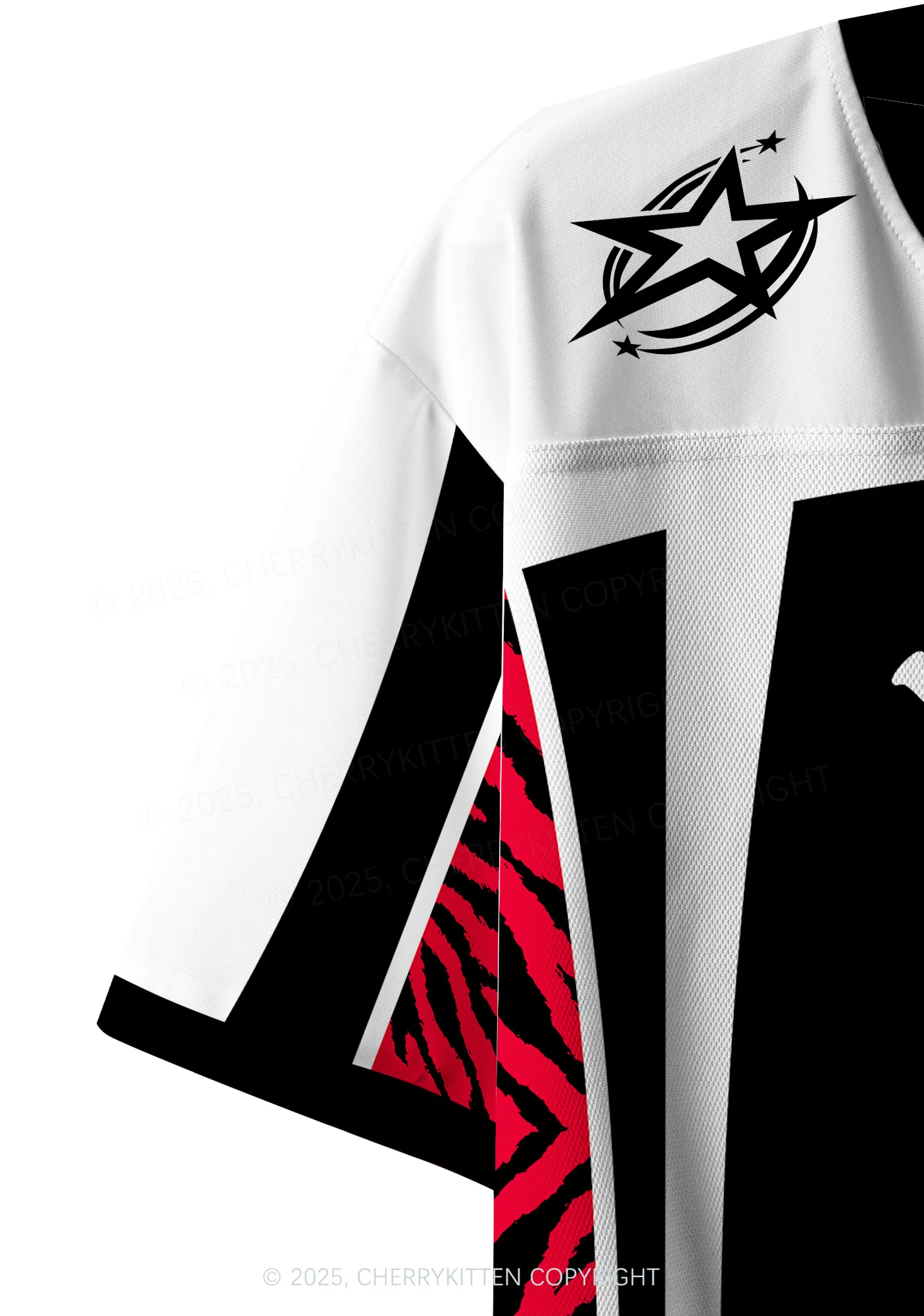 Custom I Rode Faces Y2K Crop Sport Jersey Shirts Cherrykitten - Image 5