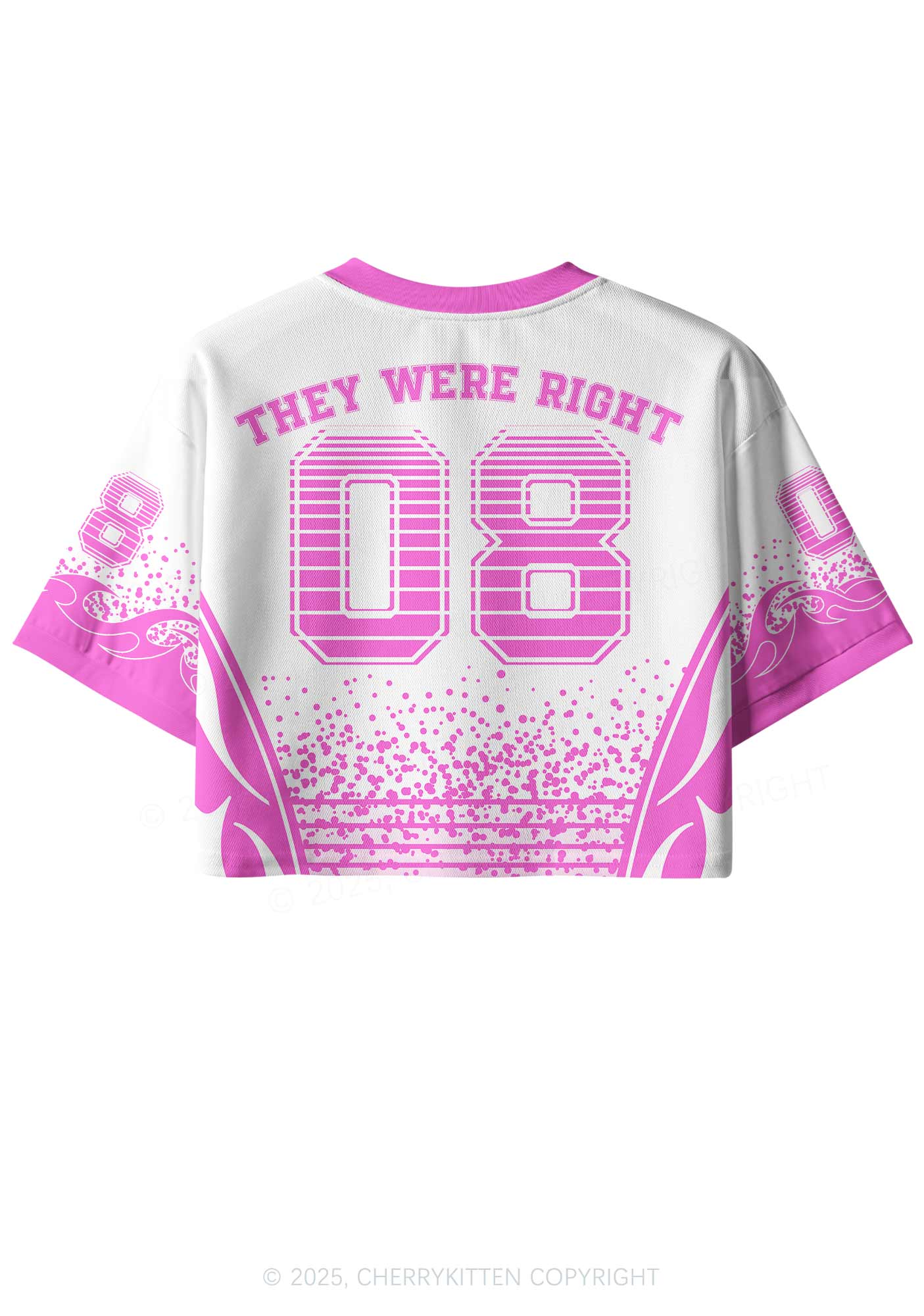 Custom I Was Gay Pride Y2K Crop Sport Jersey Shirts Cherrykitten - Image 4