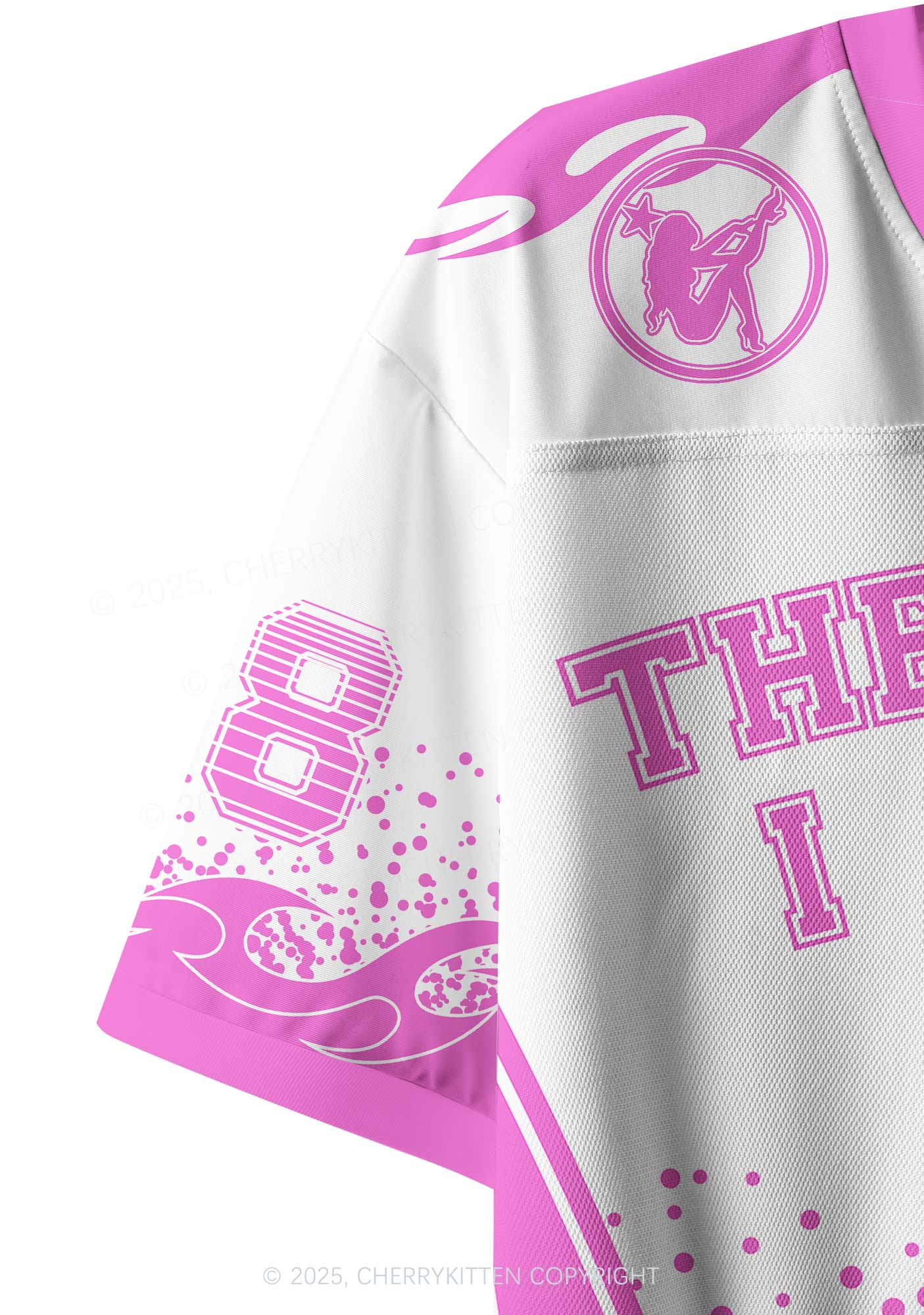 Custom I Was Gay Pride Y2K Crop Sport Jersey Shirts Cherrykitten - Image 7