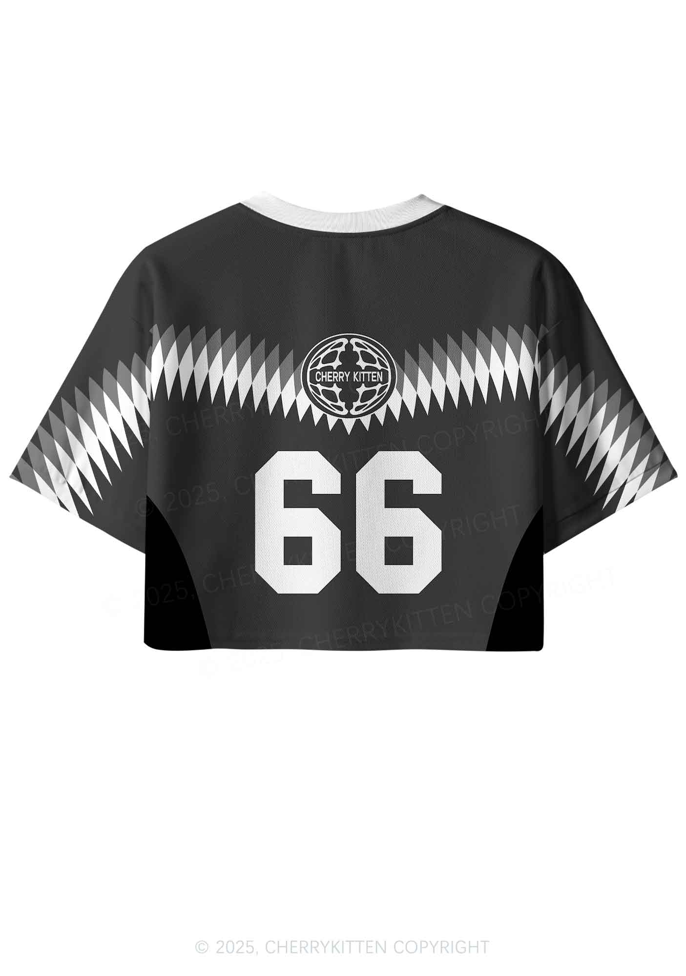 Custom Ketamxxe Cross Y2K Crop Sport Jersey Shirts Cherrykitten - Image 2