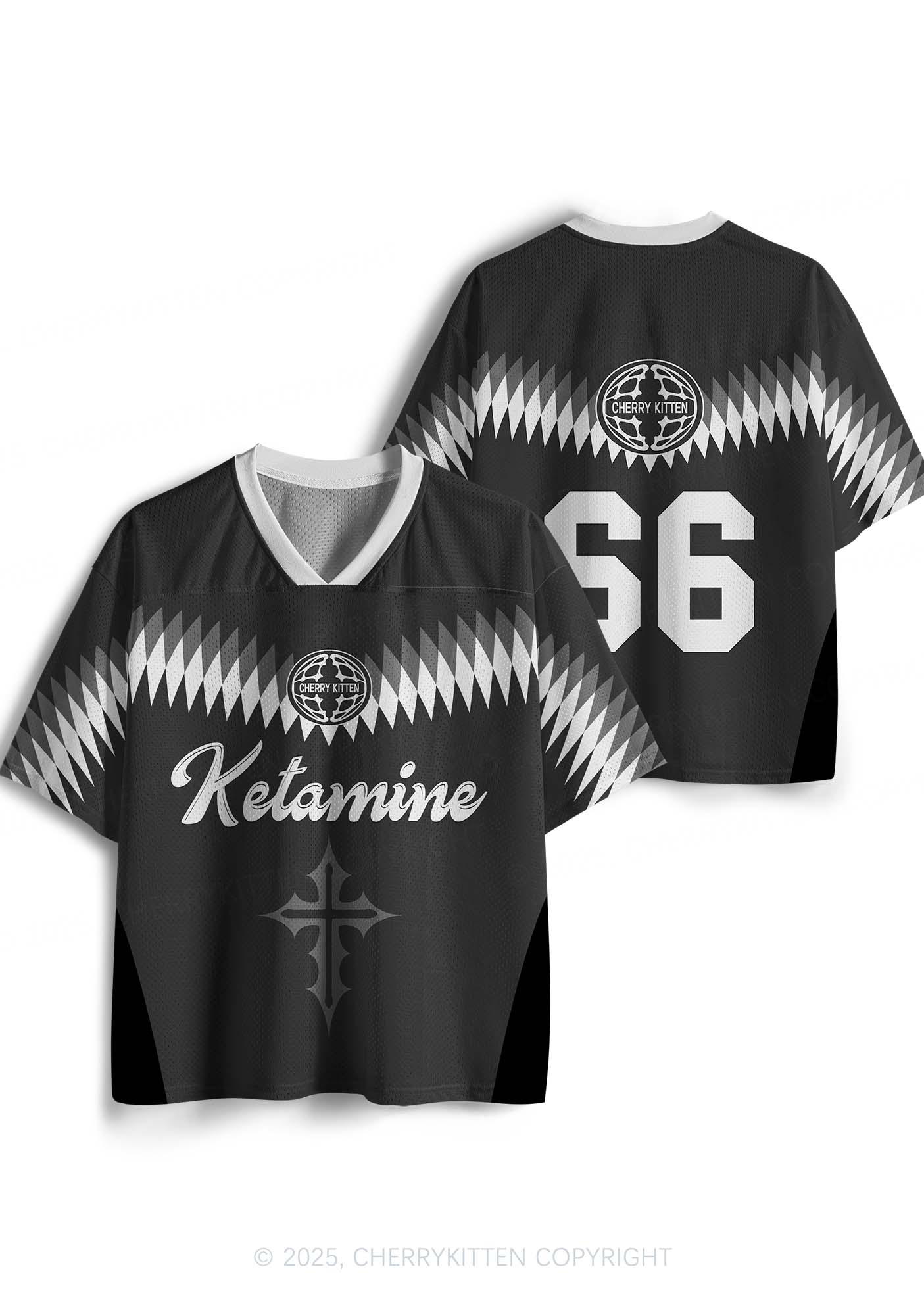 Custom Ketamxxe Cross Y2K Sport Jersey Shirts Cherrykitten - Image 3