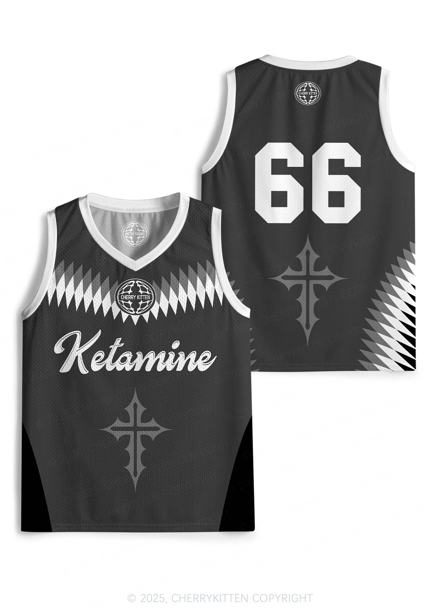 Custom Ketamxxe Cross Y2K Sport Jersey Tank Cherrykitten - Image 3