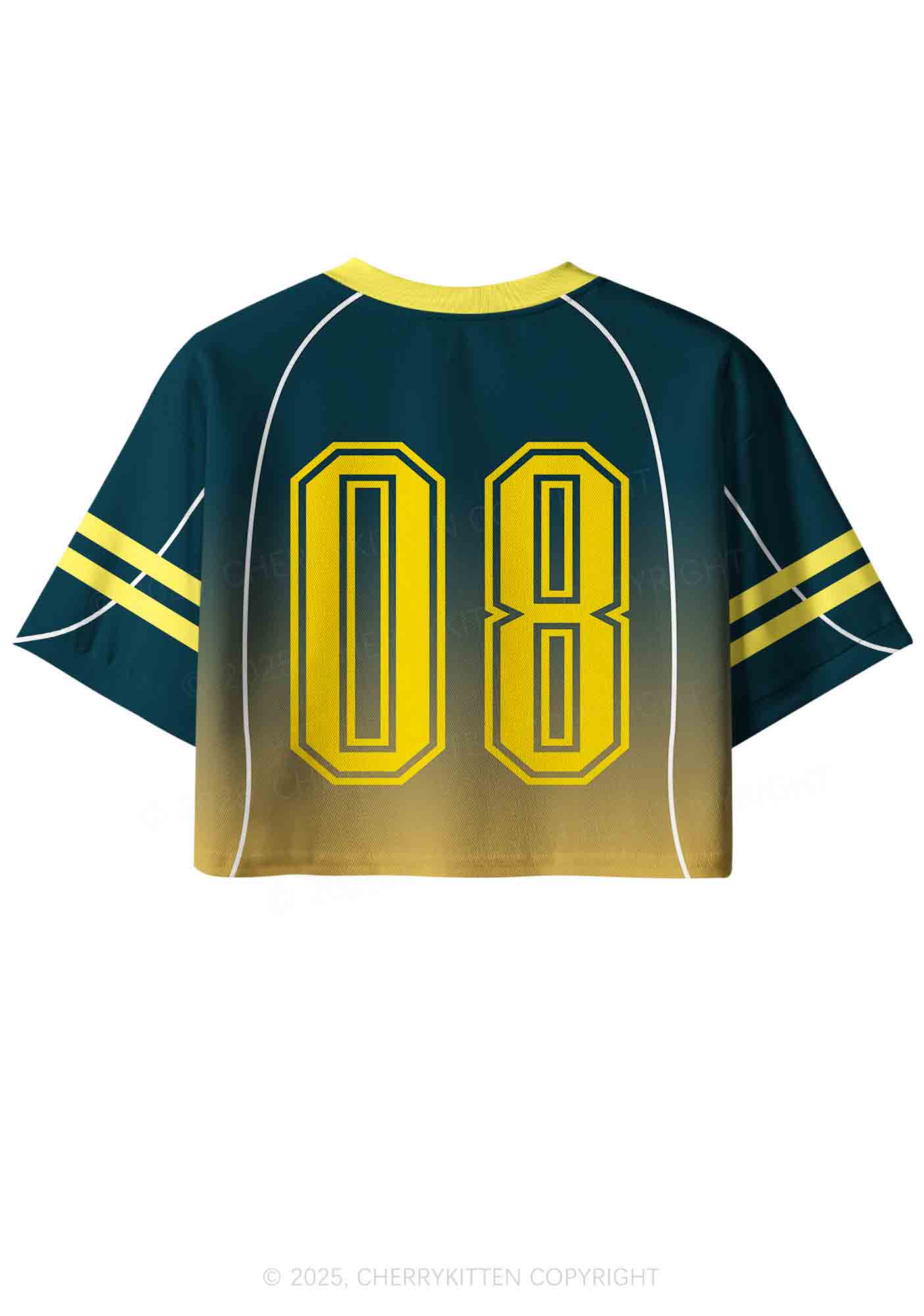 Custom Ketamxxe Y2K Crop Sport Jersey Shirts Cherrykitten - Image 4