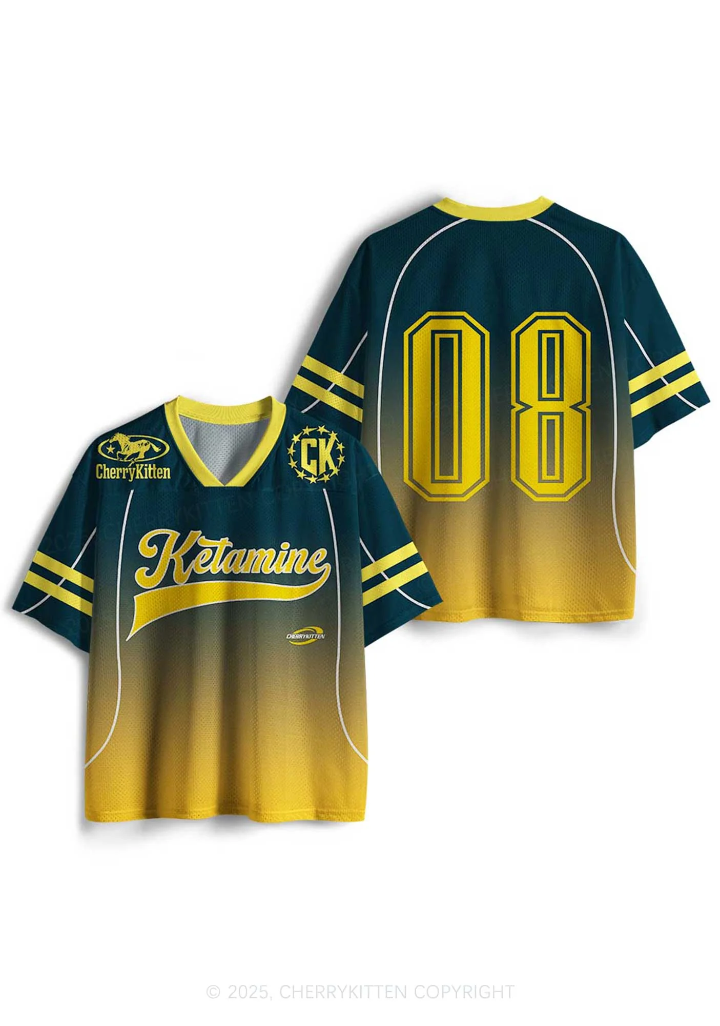 Custom Ketamxxe Y2K Sport Jersey Shirts Cherrykitten - Image 3