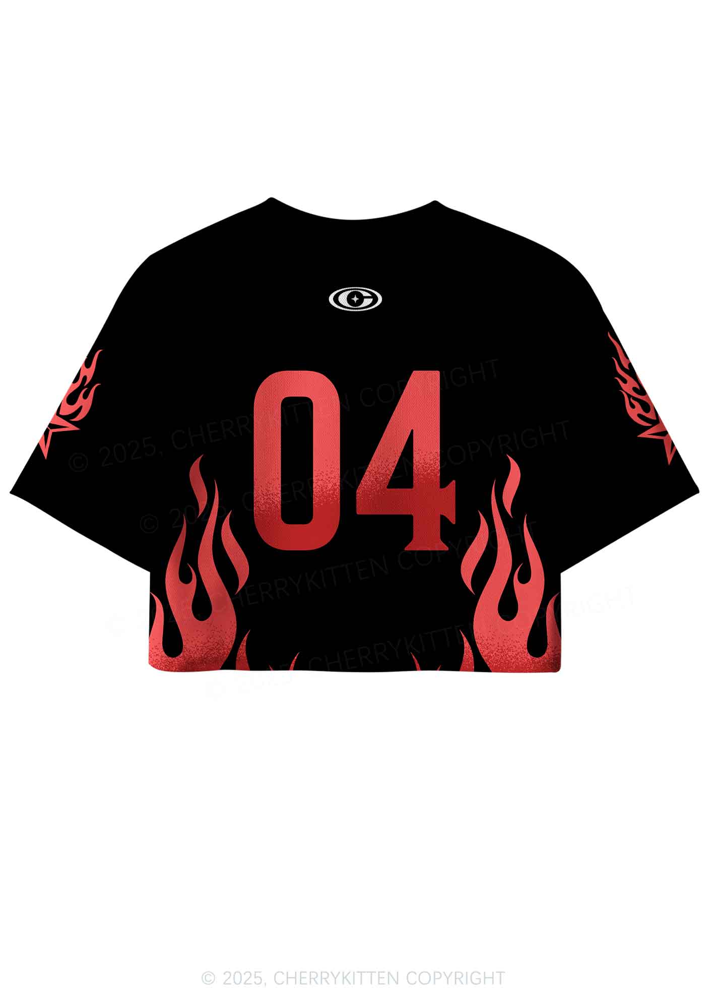 Custom Kiss Girls Pride Y2K Crop Sport Jersey Shirts Cherrykitten - Image 2