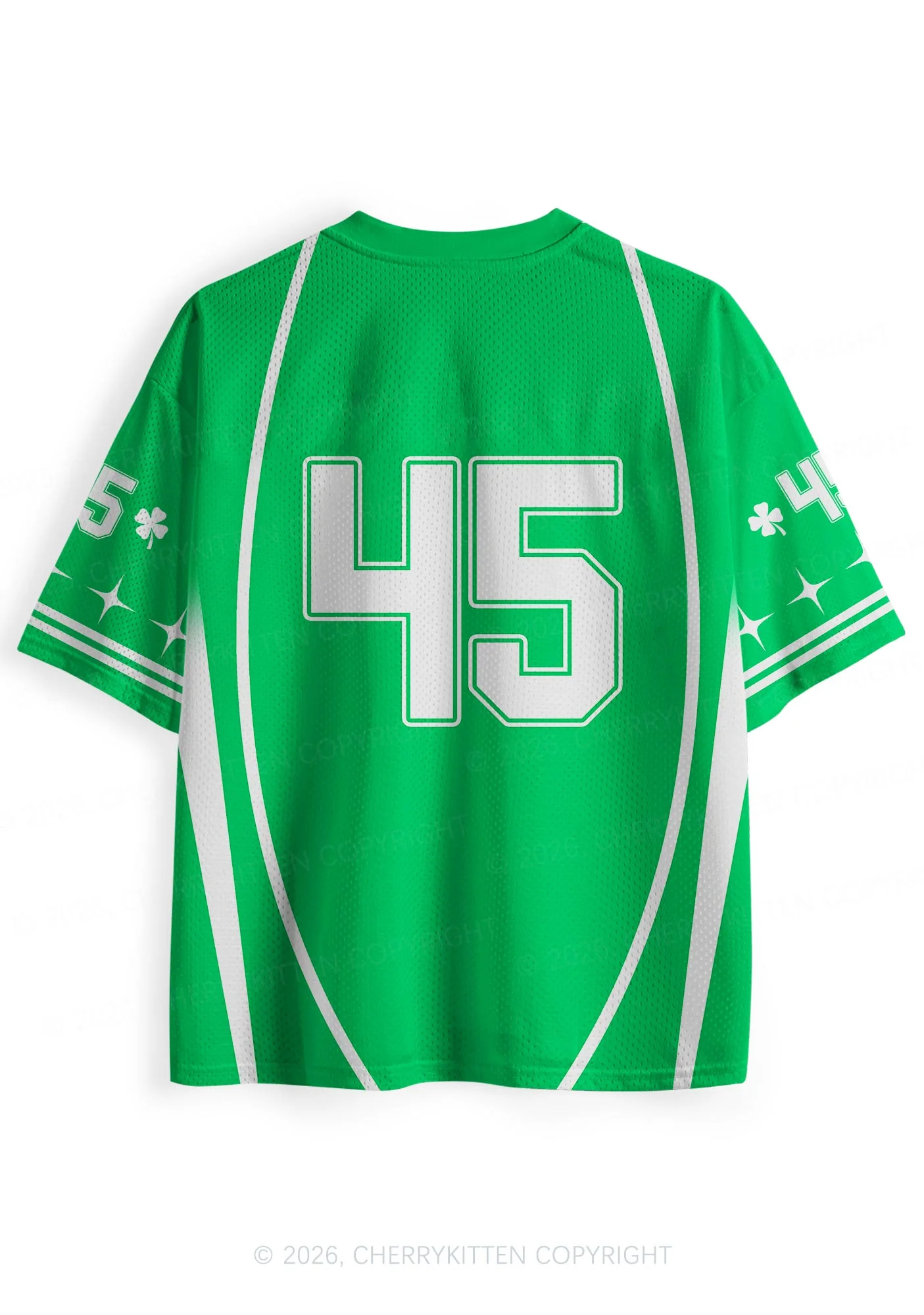 Custom Kiss Me Im Irish St Patricks Y2K Sport Jersey Shirts Cherrykitten - Image 3