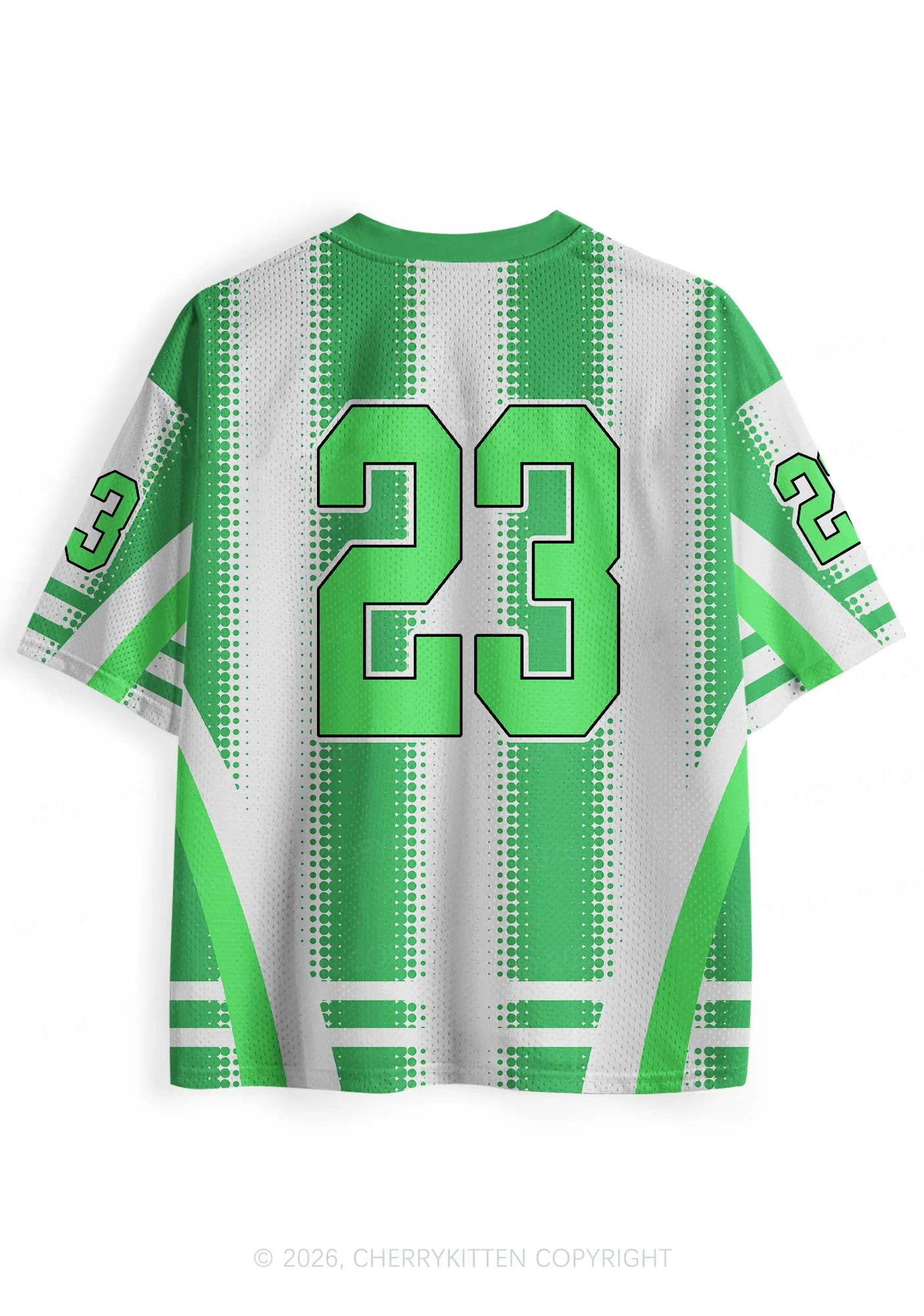 Custom Kiss My Lucky Charms St Patricks Y2K Sport Jersey Shirts Cherrykitten - Image 4