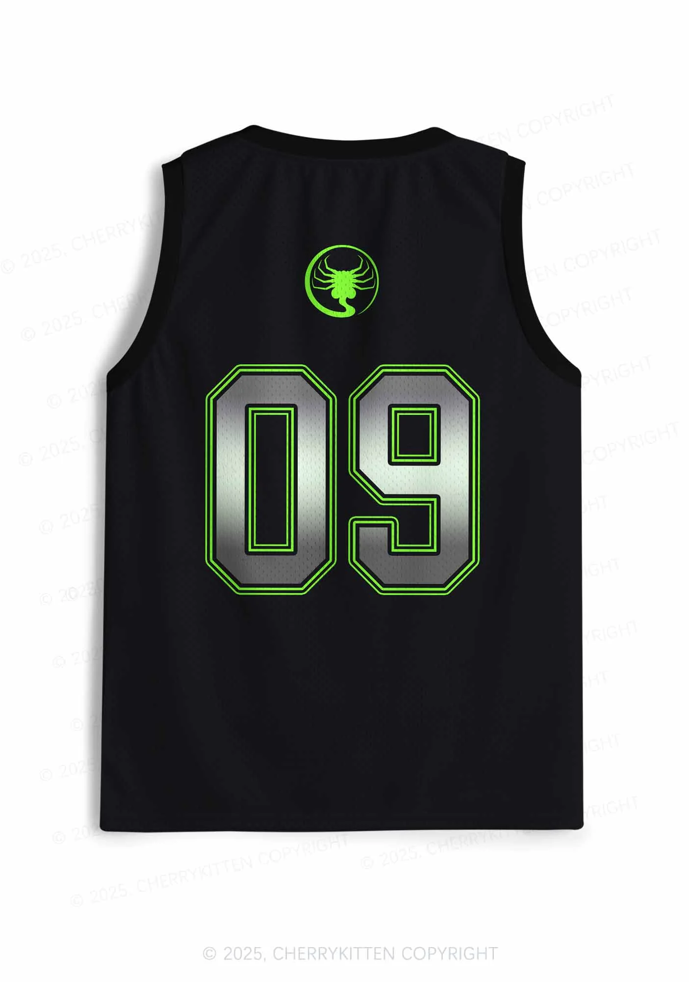 Custom Kitten And Girl Y2K Sport Jersey Tank Cherrykitten - Image 2