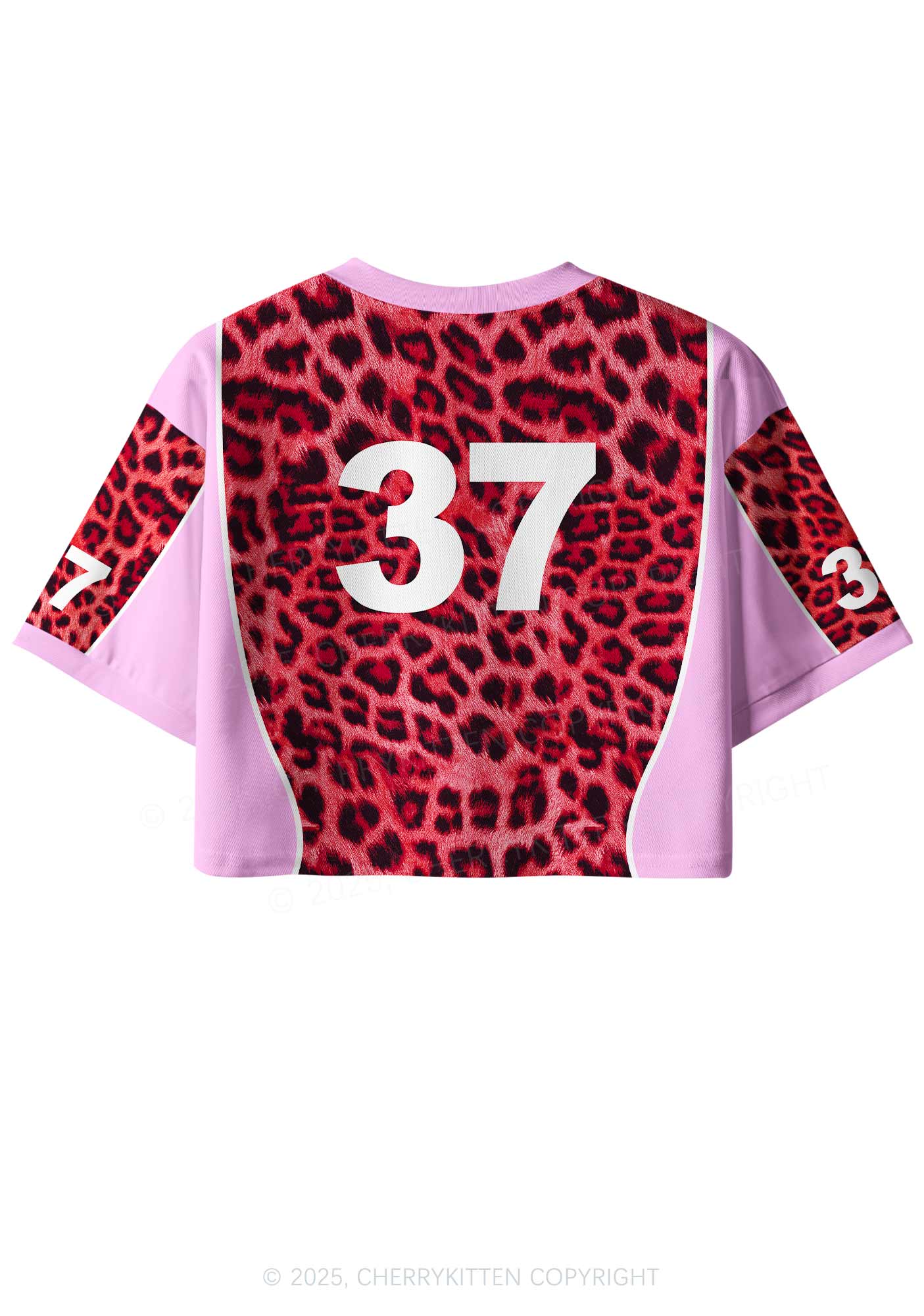 Custom Leopard Save Bike Ride Biker Y2K Crop Sport Jersey Shirts Cherrykitten - Image 2