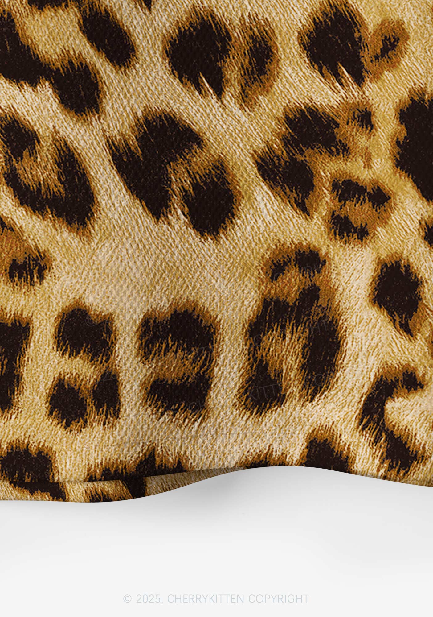 Custom Leopard Smoke Blunt Y2K Crop Sport Jersey Shirts Cherrykitten - Image 5