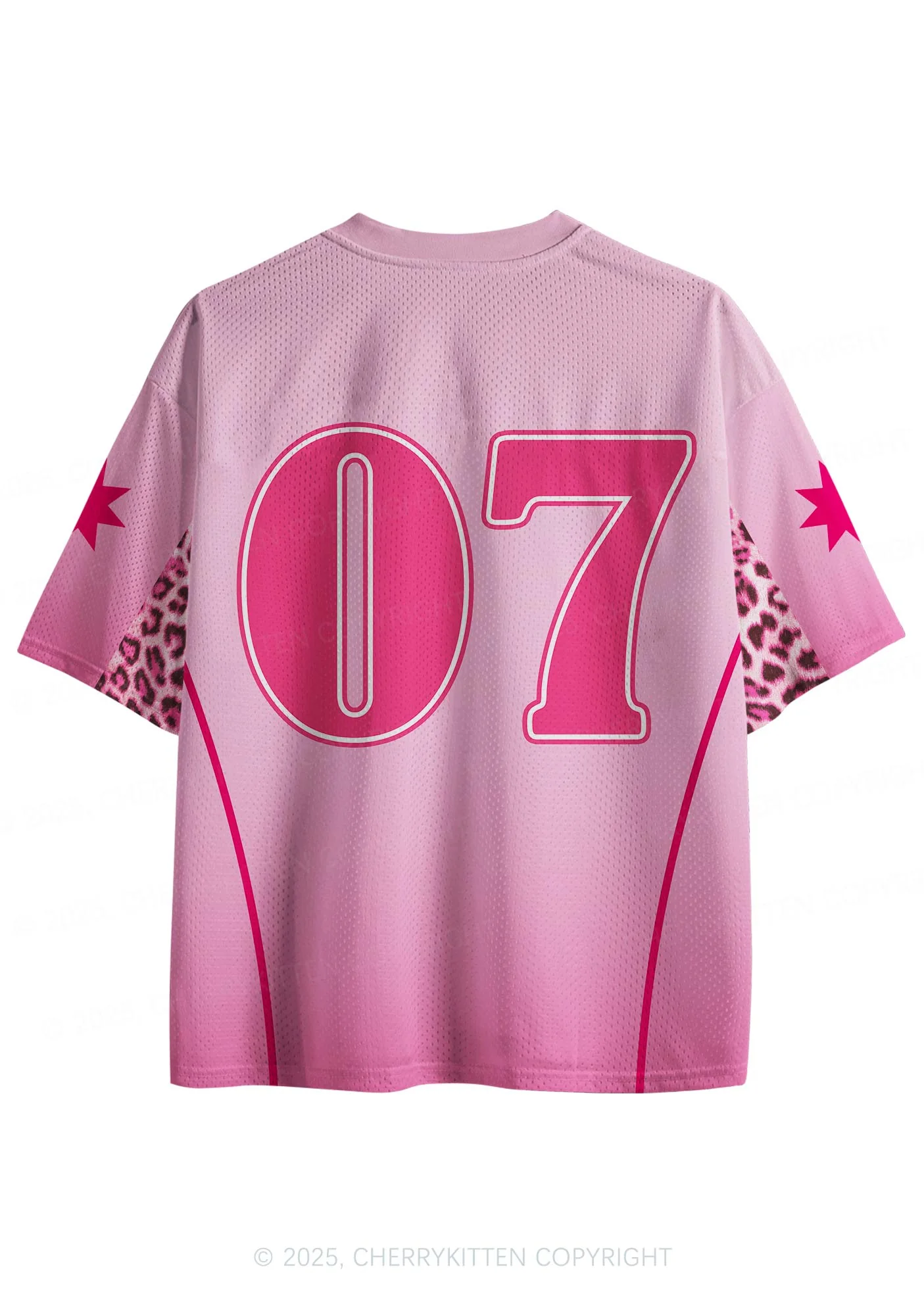Custom Leopard Star Faggot Pride Y2K Sport Jersey Shirts Cherrykitten - Image 2