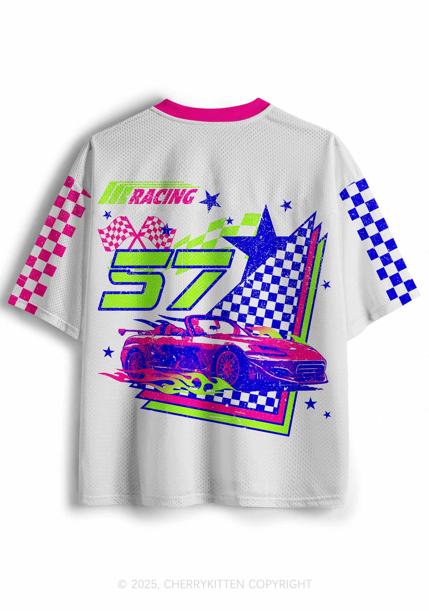 Custom Life Sucks Y2K Sport Jersey Shirts Cherrykitten - Image 3