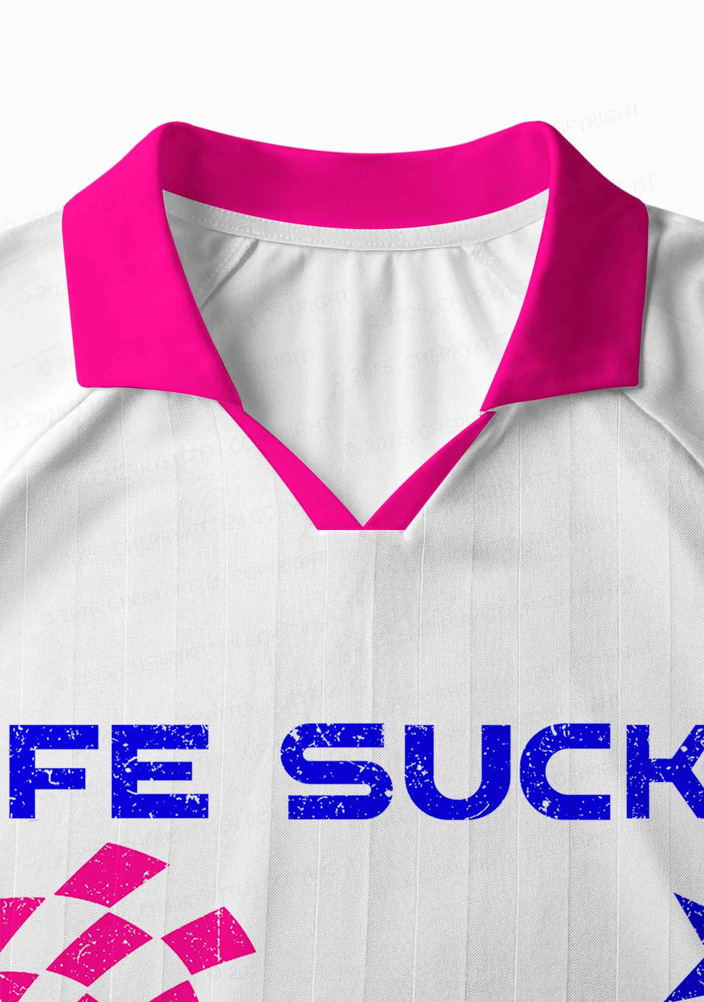 Custom Life Sucks Y2K Sport Long Sleeve Jersey Shirts Cherrykitten - Image 4