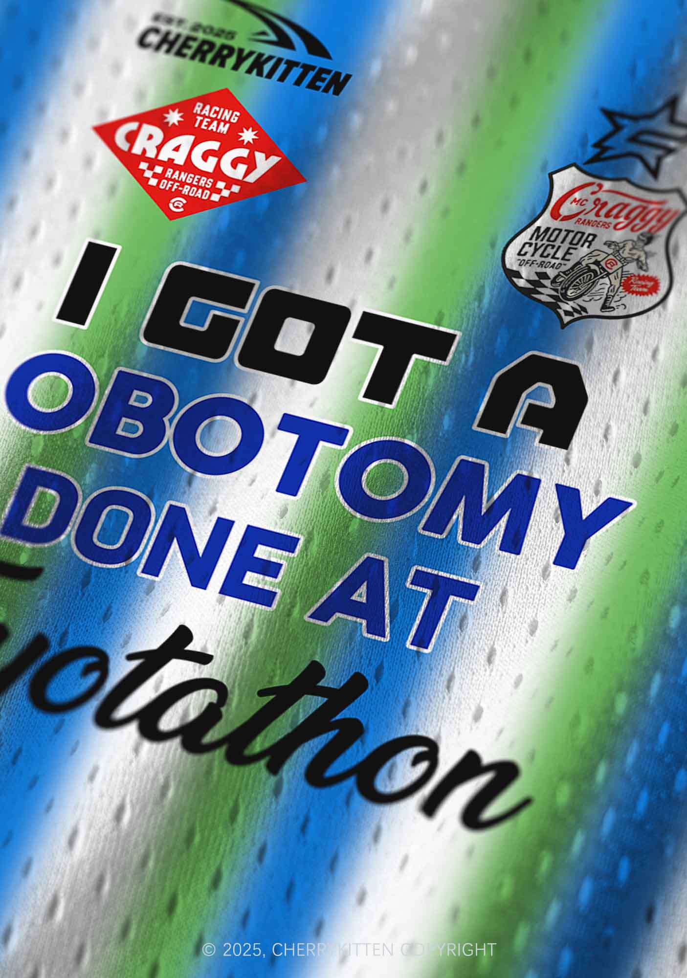 Custom Lobotomy At Toyotathon Y2K Sport Jersey Tank Cherrykitten - Image 5
