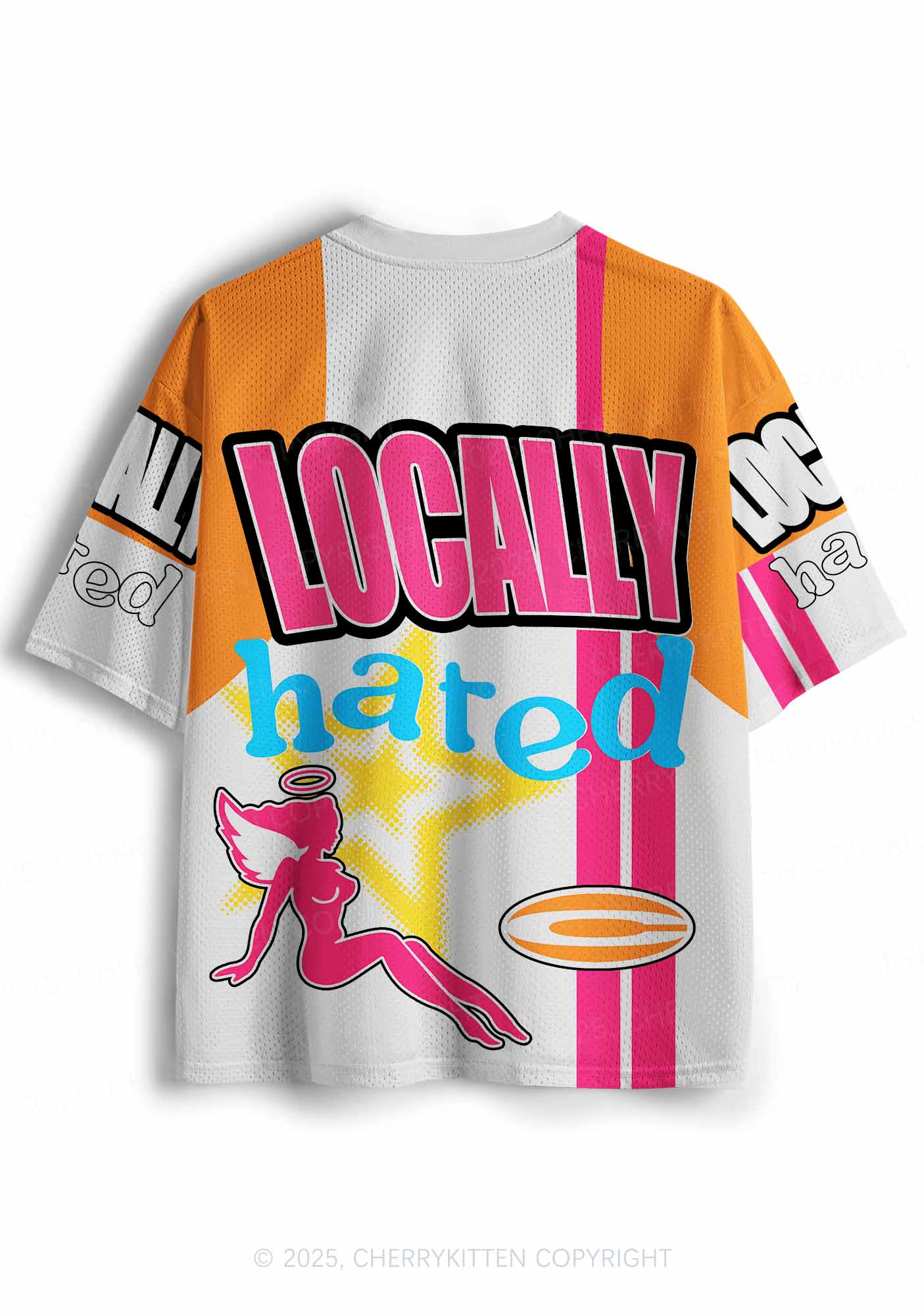 Custom Locally Hated Girl Y2K Sport Jersey Shirts Cherrykitten - Image 2