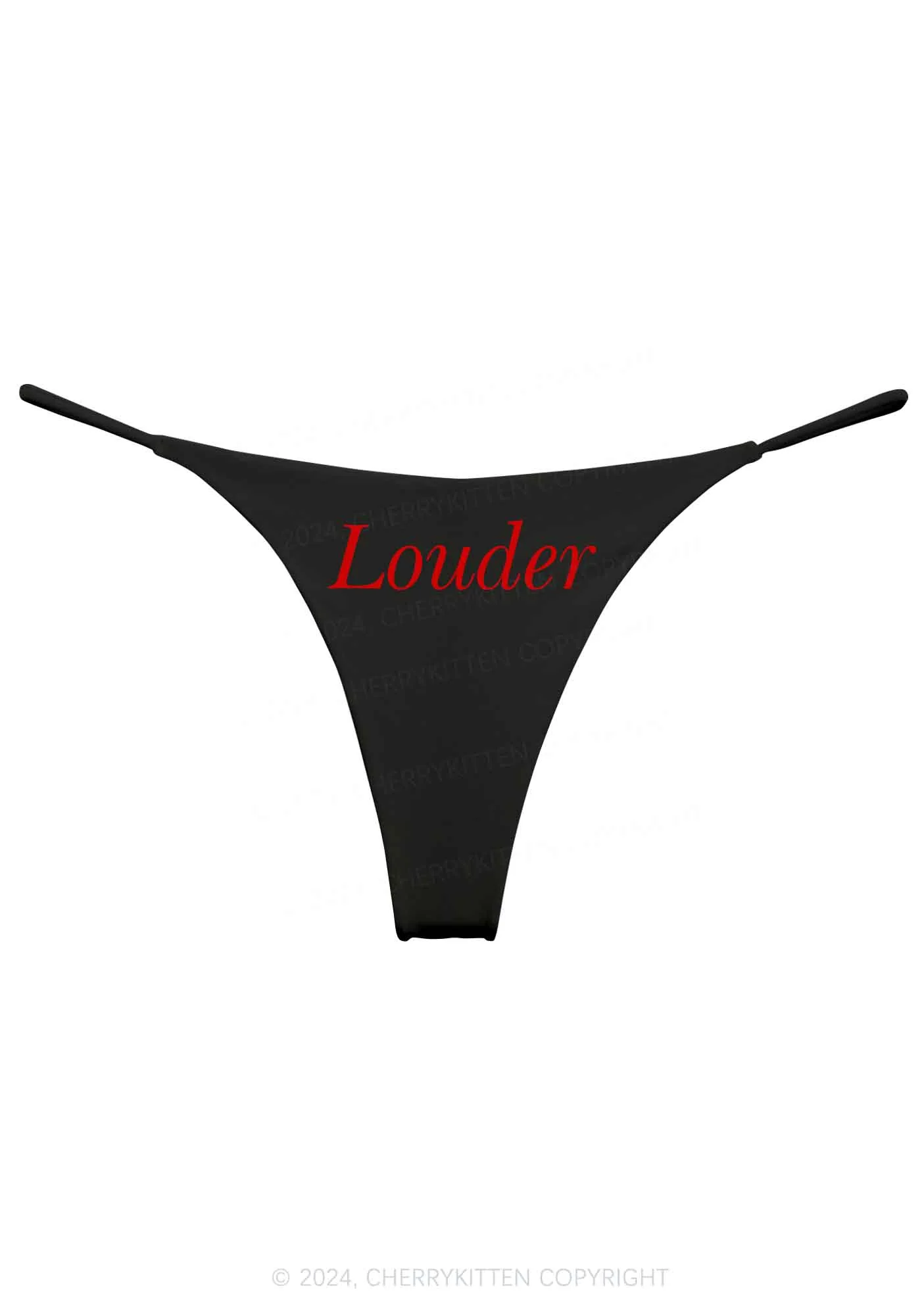 Custom Louder Y2K Bikini String Thong Cherrykitten - Image 4