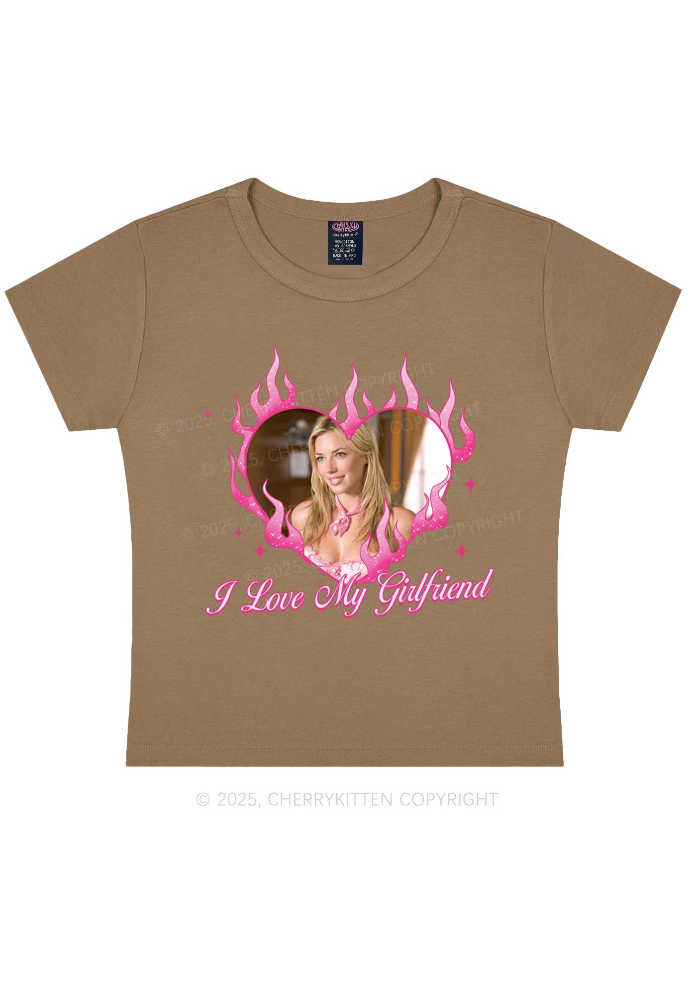 Custom Love Girlfriend Y2K Baby Tee Cherrykitten - Image 11