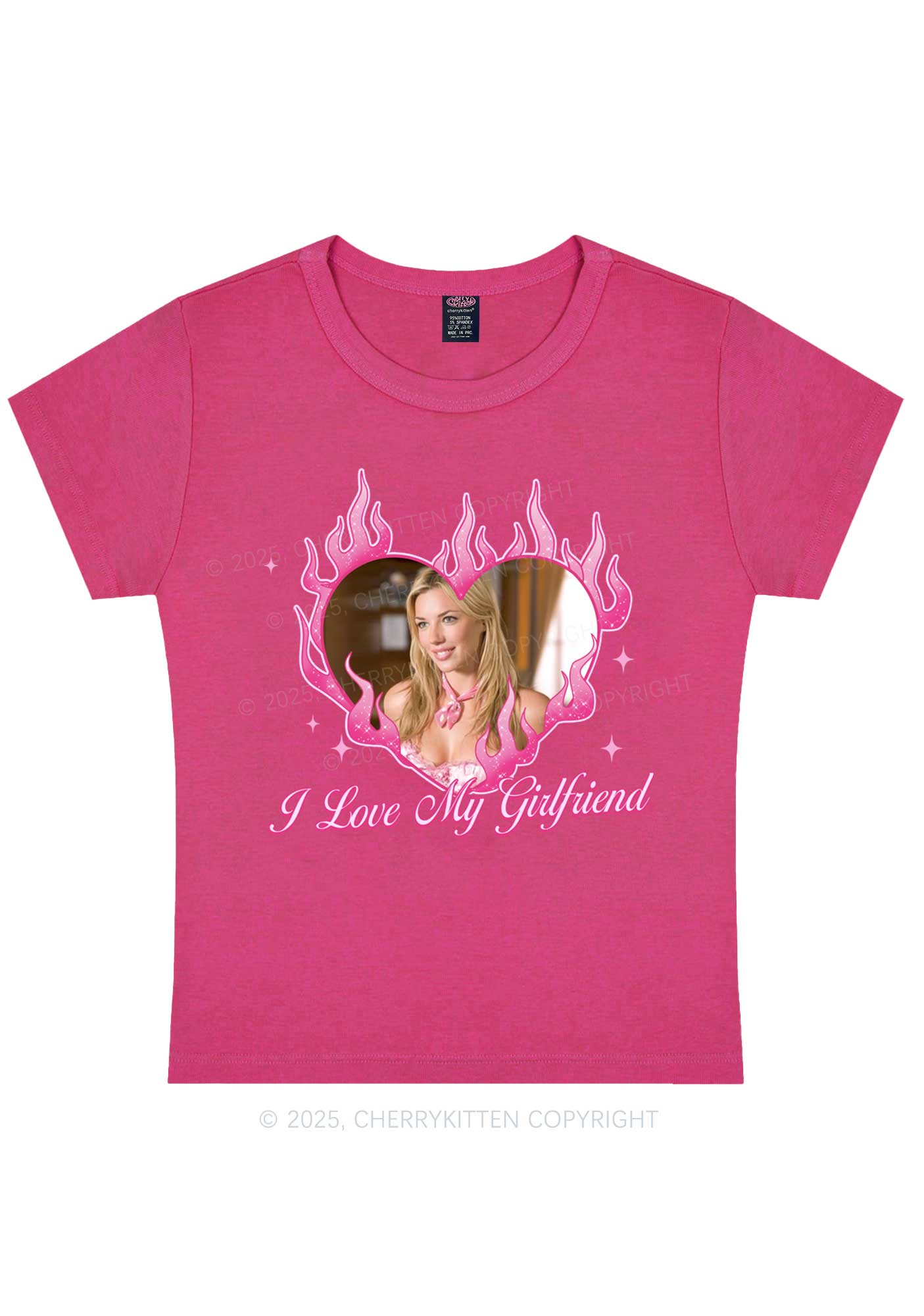 Custom Love Girlfriend Y2K Baby Tee Cherrykitten - Image 4