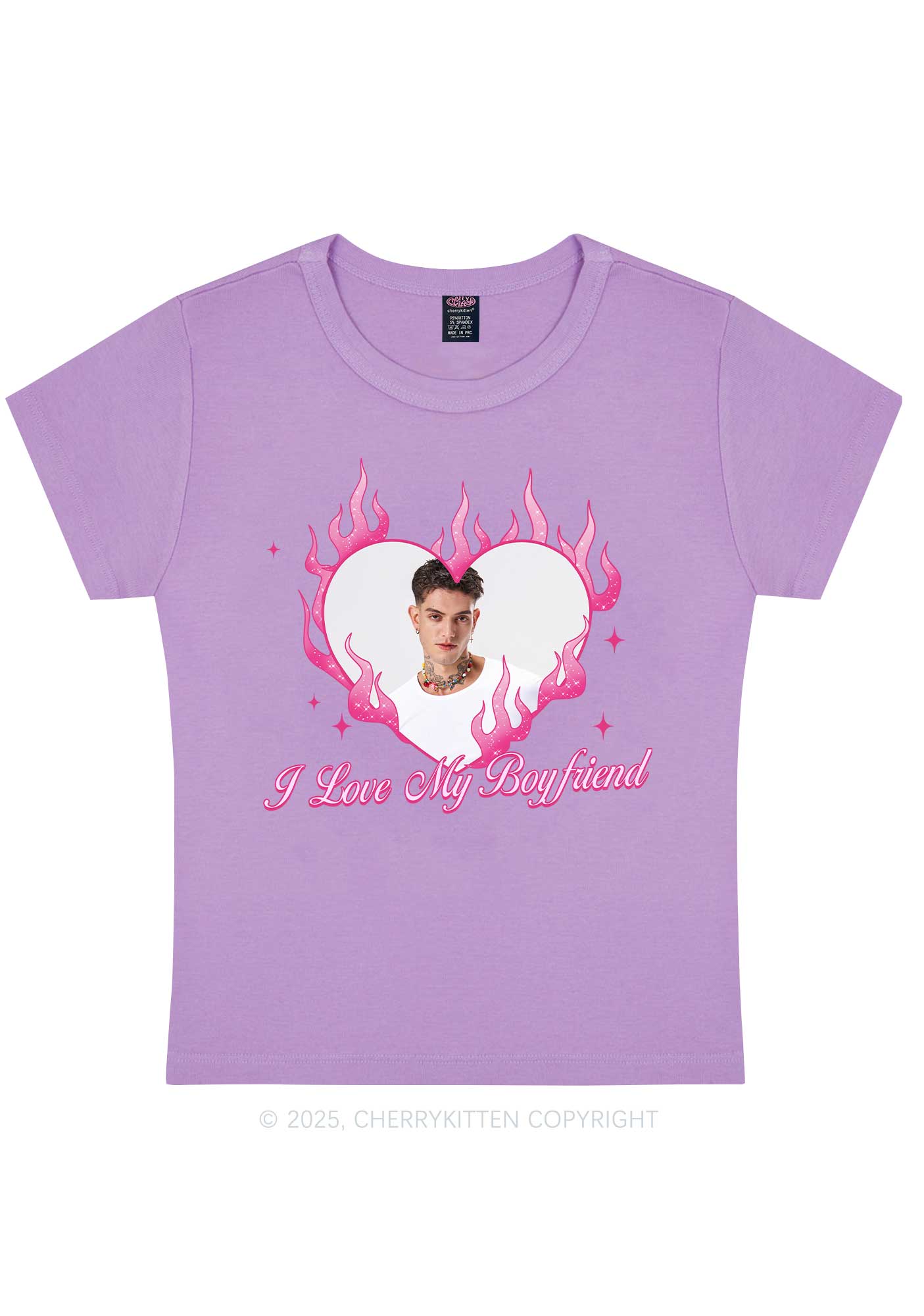 Custom Love Girlfriend Y2K Baby Tee Cherrykitten - Image 5
