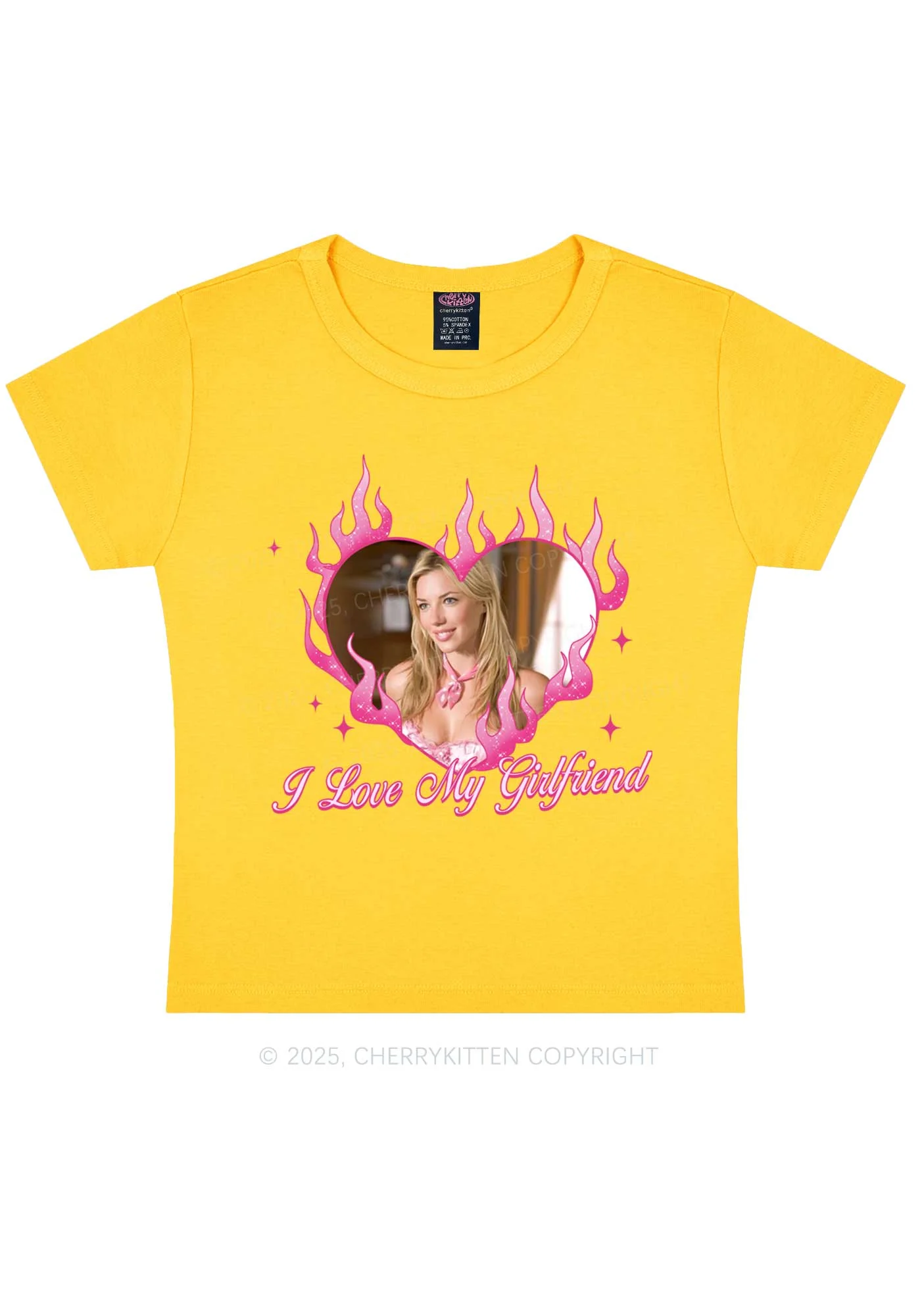 Custom Love Girlfriend Y2K Baby Tee Cherrykitten - Image 7