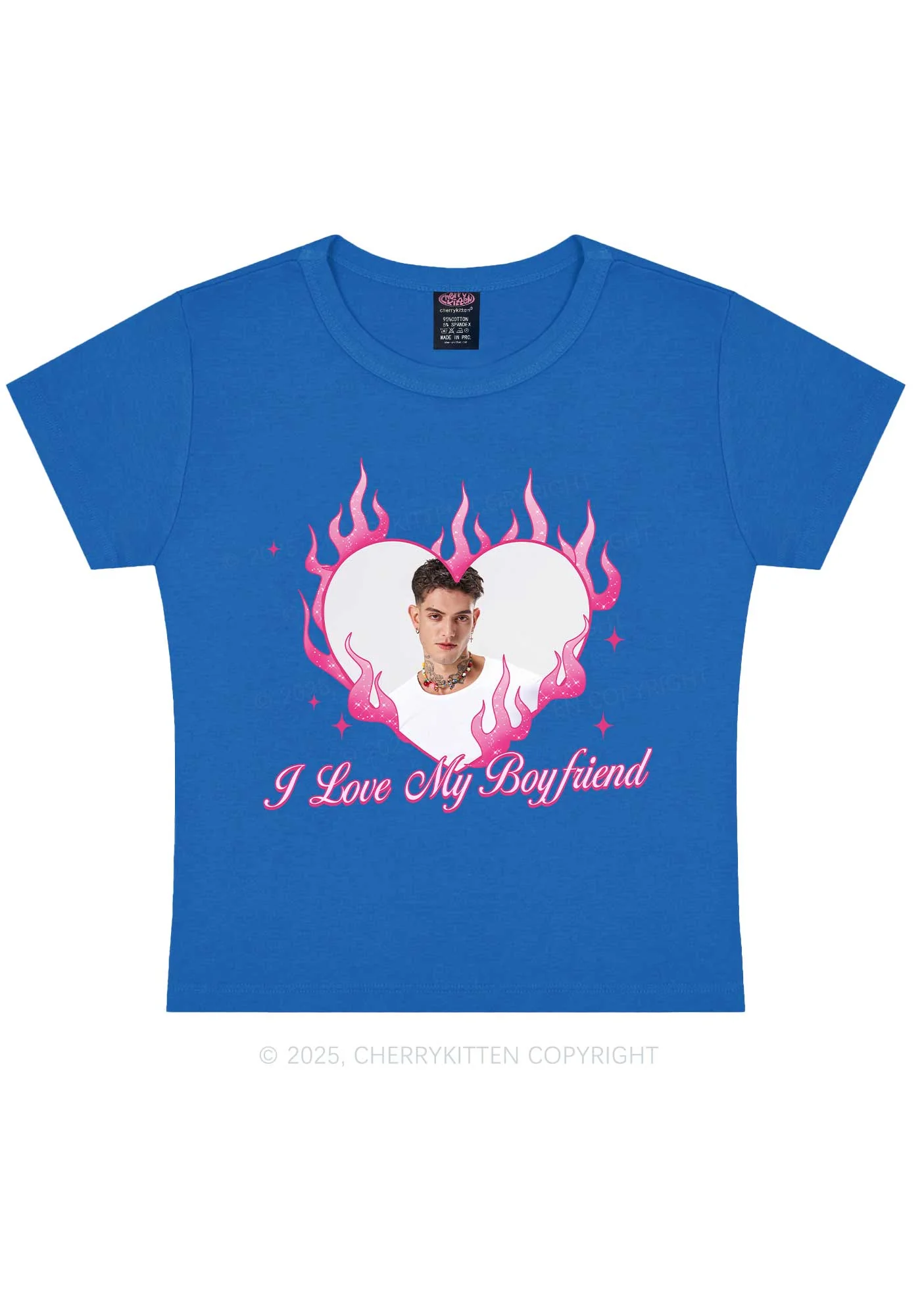 Custom Love Girlfriend Y2K Baby Tee Cherrykitten - Image 8