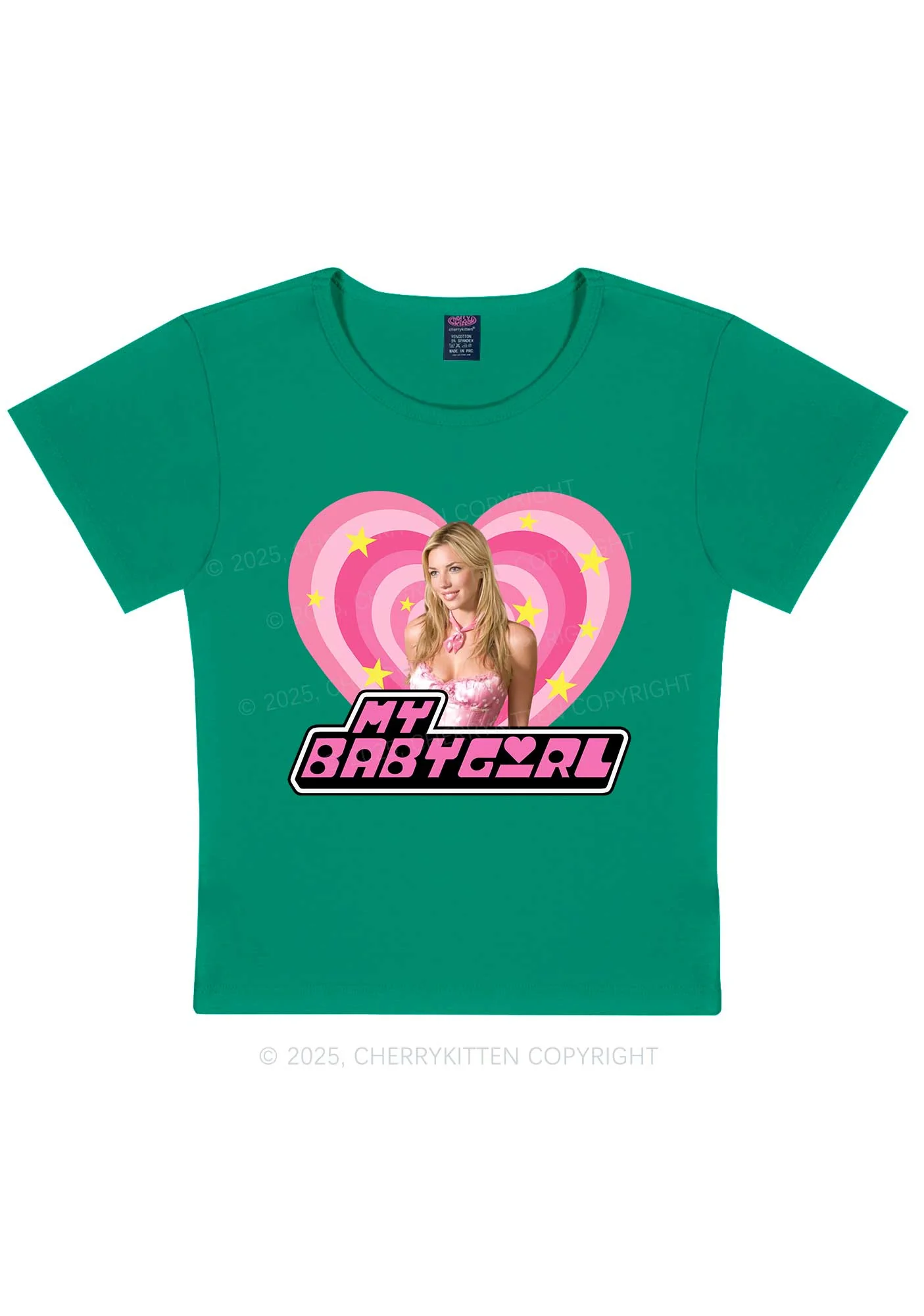 Custom Love My Babyboy Y2K Baby Tee Cherrykitten - Image 12