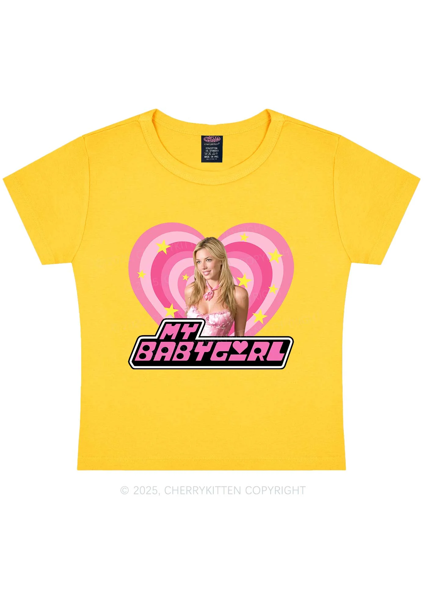 Custom Love My Babyboy Y2K Baby Tee Cherrykitten - Image 7