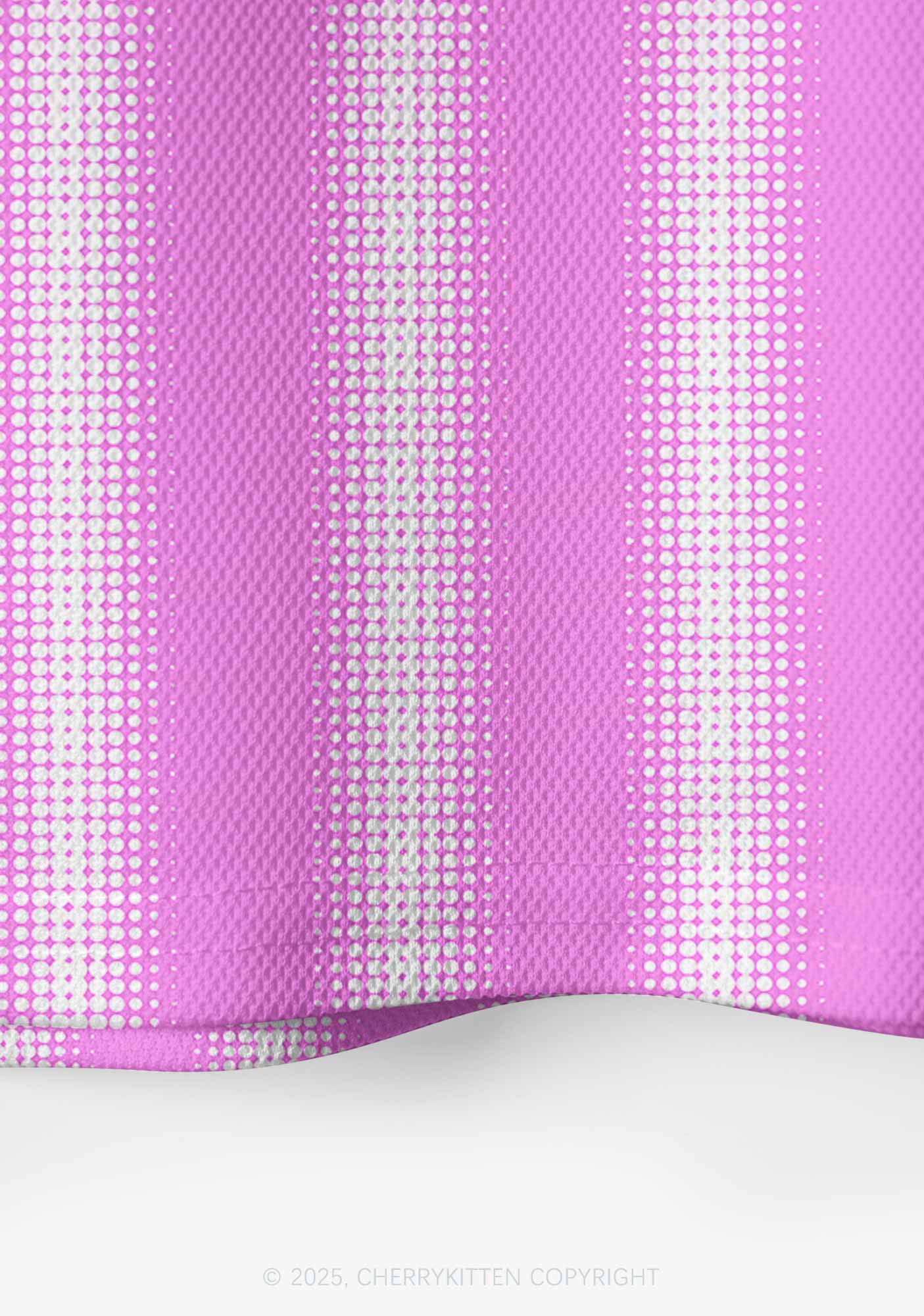 Custom Magenta Pink Cxxt Y2K Crop Sport Jersey Shirts Cherrykitten - Image 5