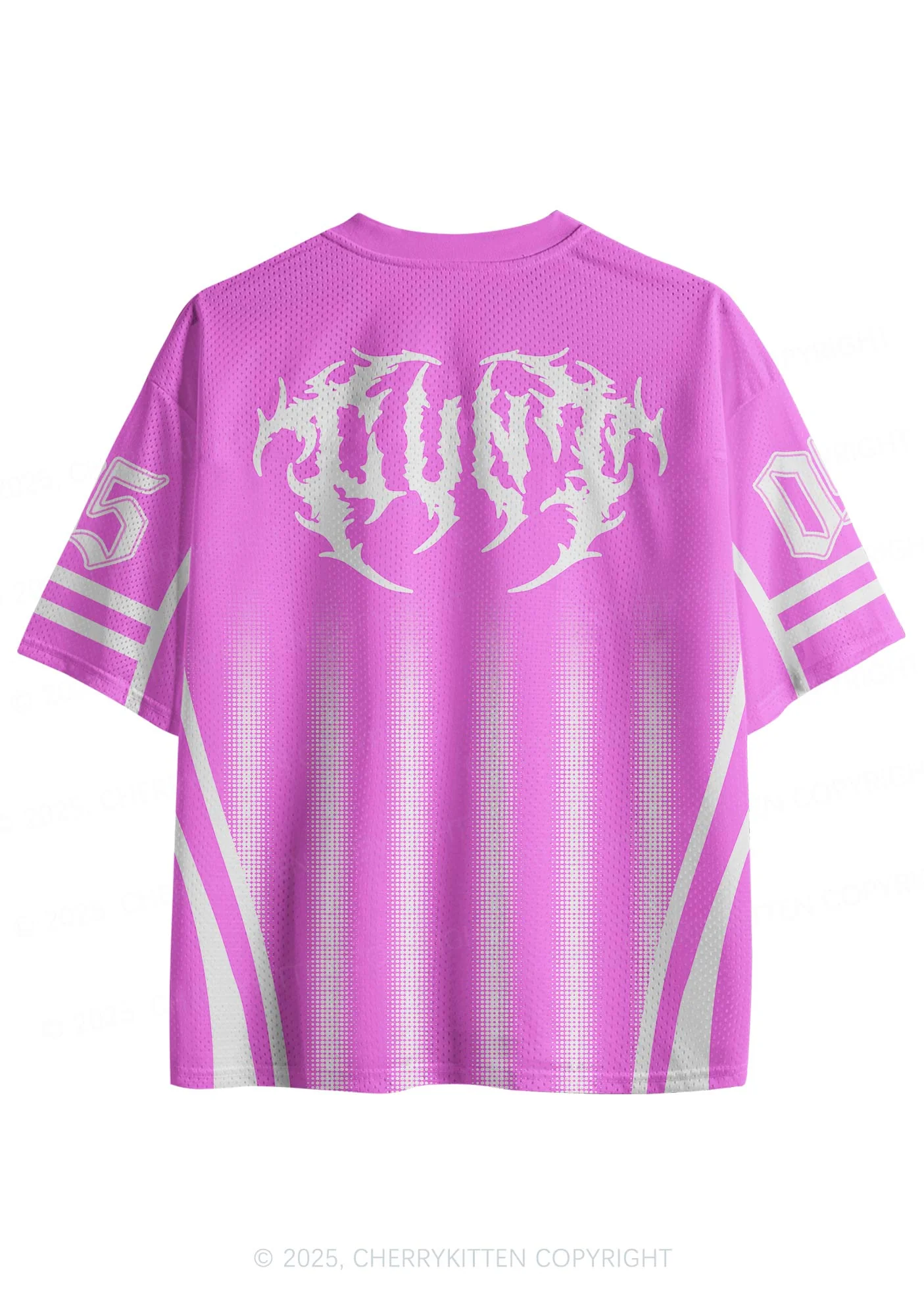Custom Magenta Pink Cxxt Y2K Sport Jersey Shirts Cherrykitten - Image 2
